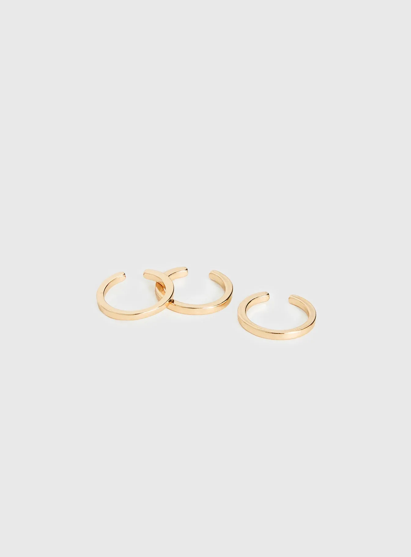 Lunaris Toe Ring Pack Gold sold by Princess Polly product image thumbnail 2