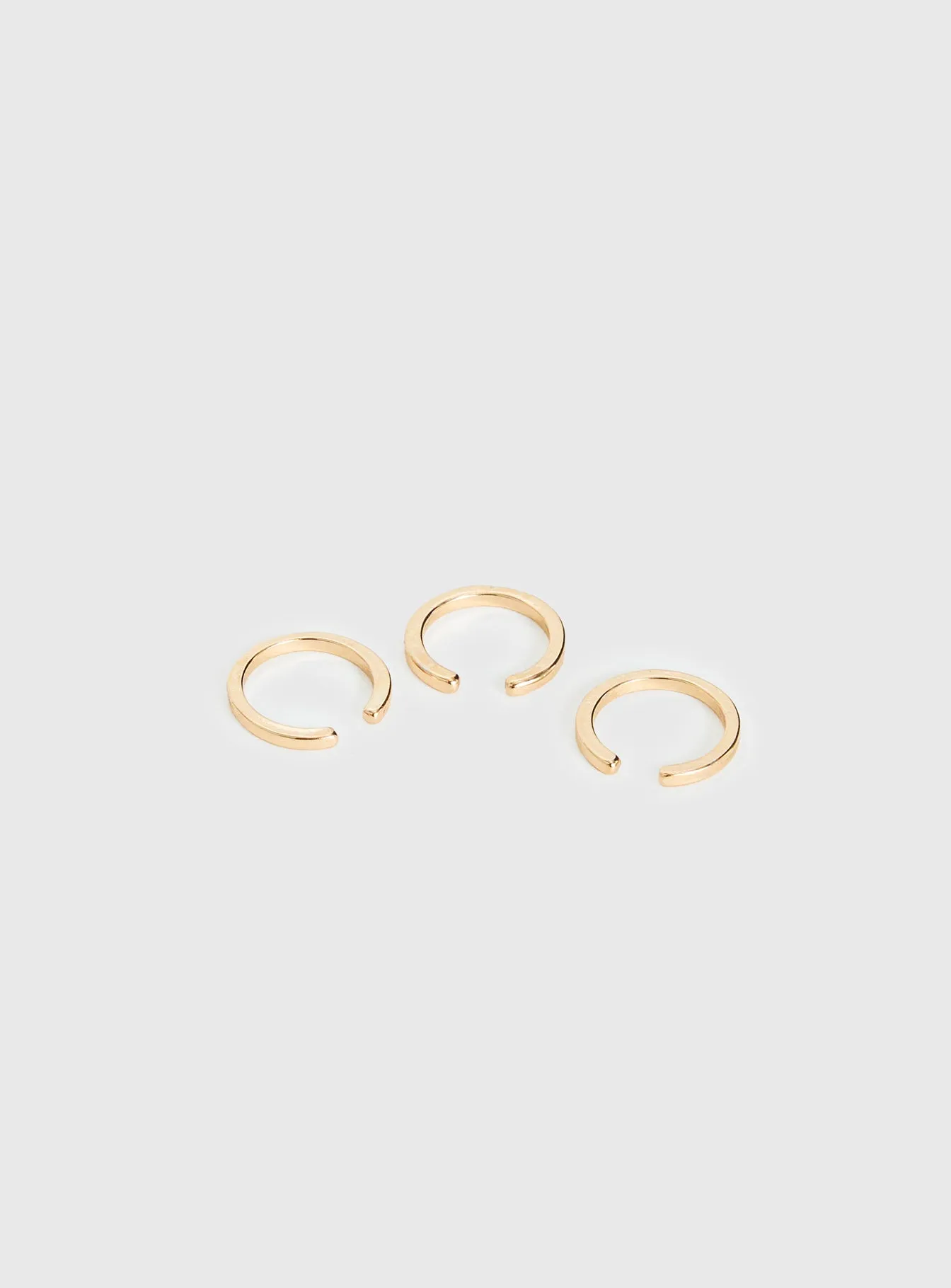 Lunaris Toe Ring Pack Gold sold by Princess Polly product image thumbnail 3