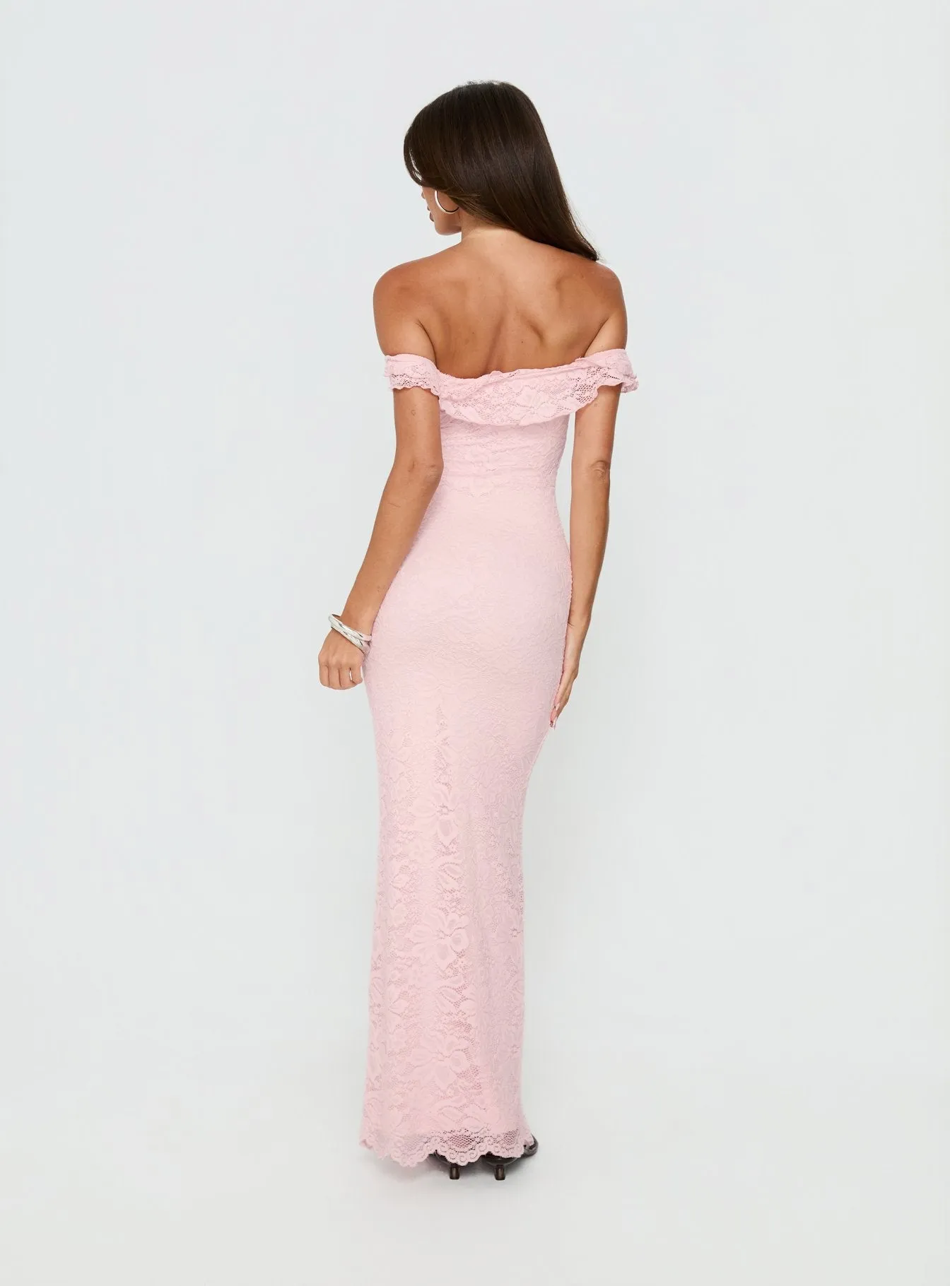 Anabeila Strapless Maxi Dress Pink sold by Princess Polly product image thumbnail 4