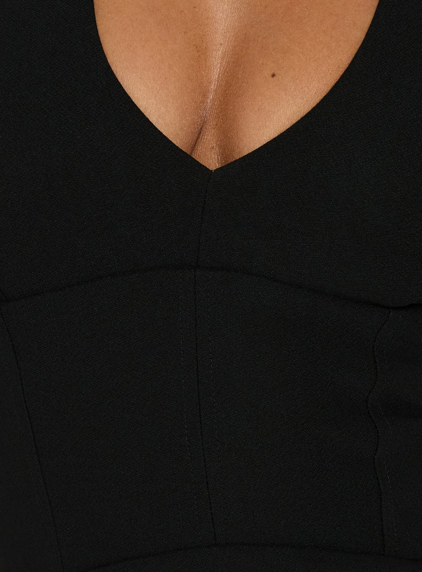 Claudina Halter Playsuit Black sold by Princess Polly product image thumbnail 5