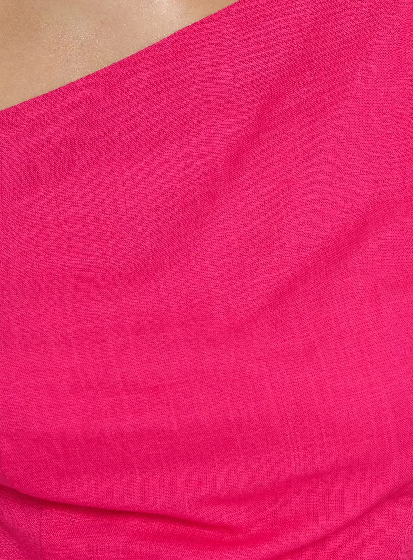 Anjela Off Shoulder Romper Pink sold by Princess Polly product image thumbnail 5