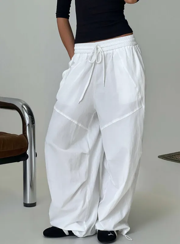 Mankind Baggy Cargo Pants White made by Princess Polly