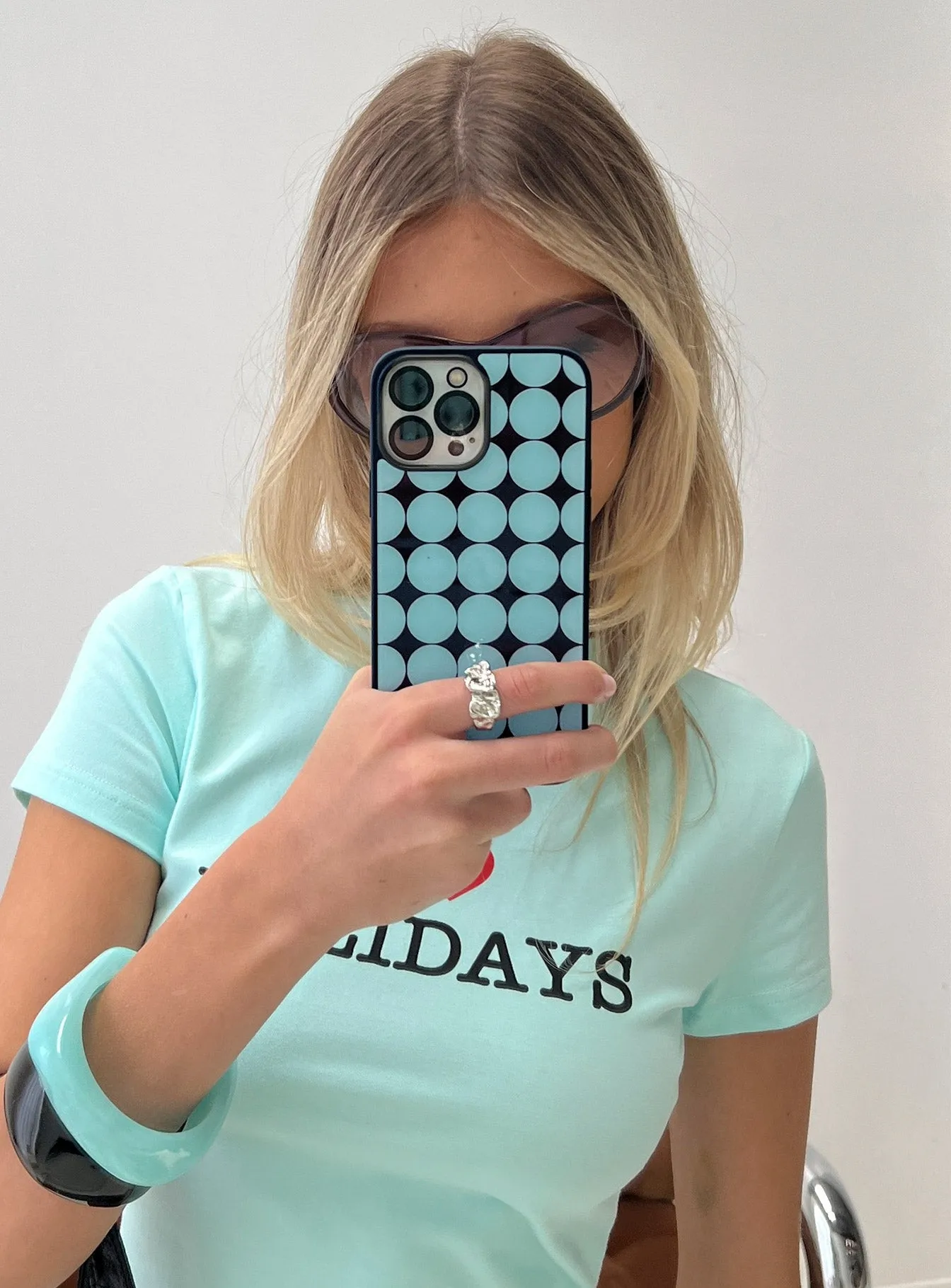 Go Girl iPhone Case Groovy Aqua sold by Princess Polly product image thumbnail 3