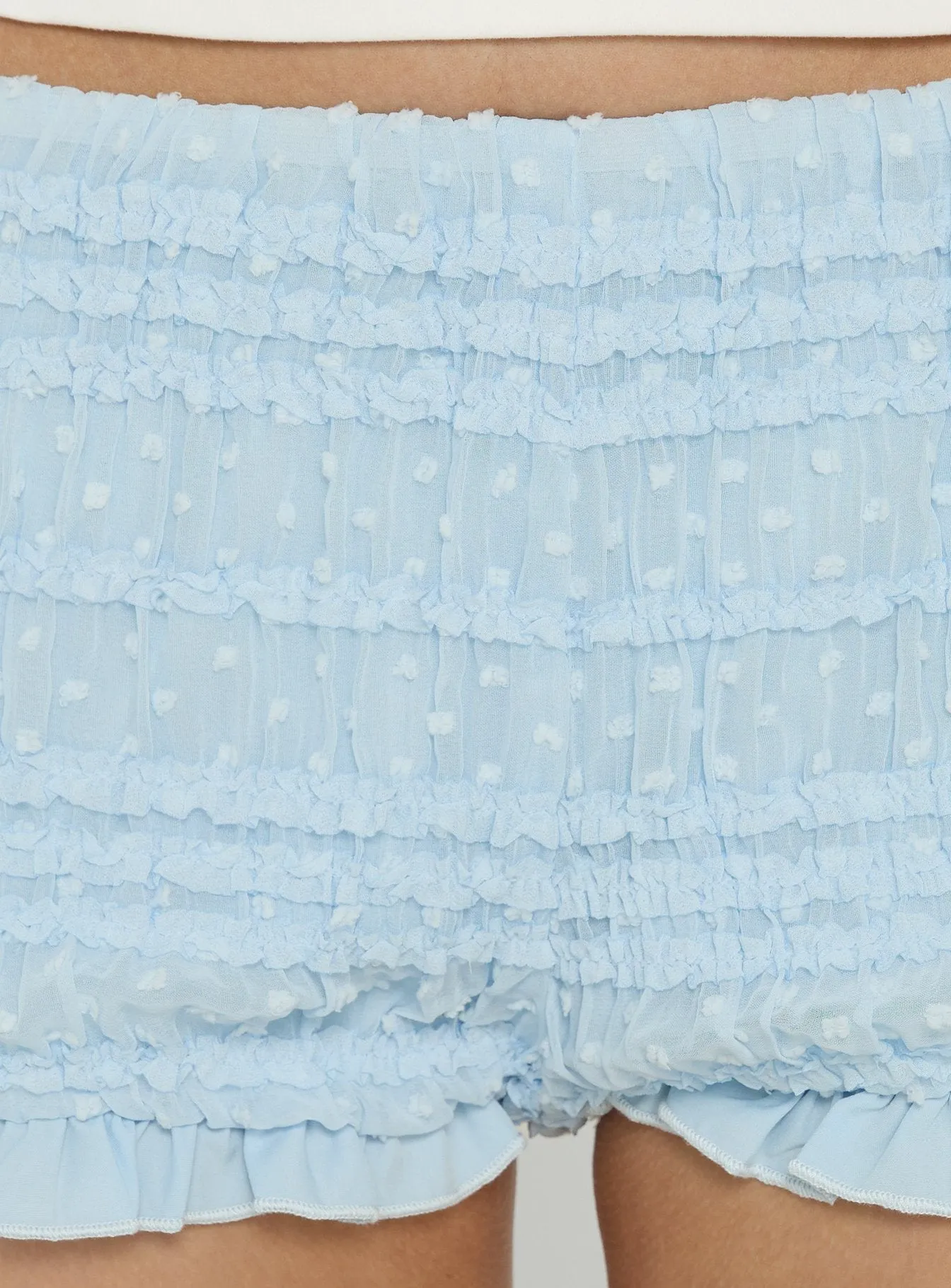 Aureen Frill Bloomers Blue sold by Princess Polly product image thumbnail 5