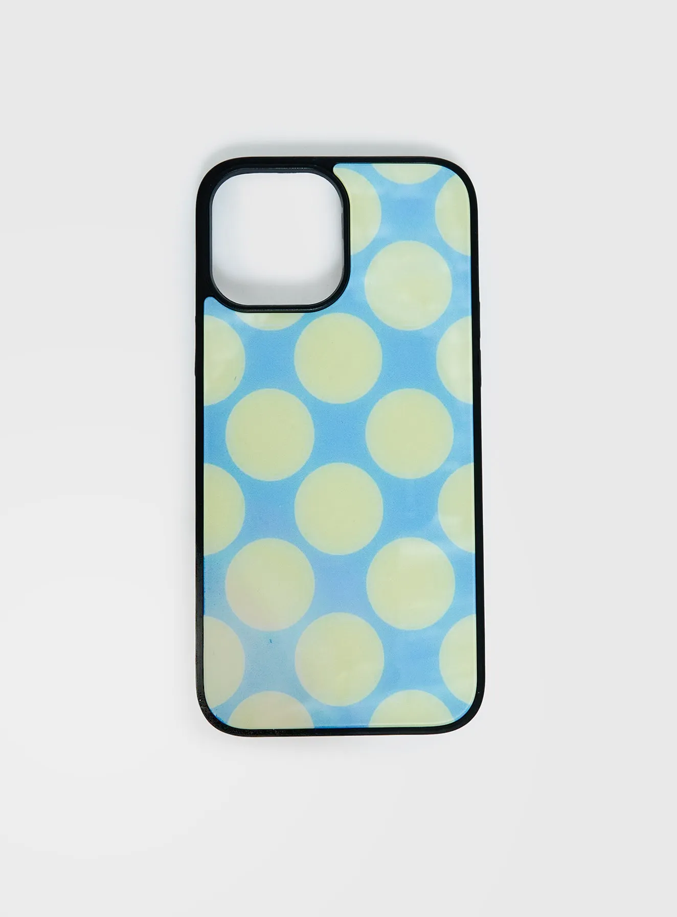 Money Drop iPhone Case Blue / Yellow Polka Dot sold by Princess Polly