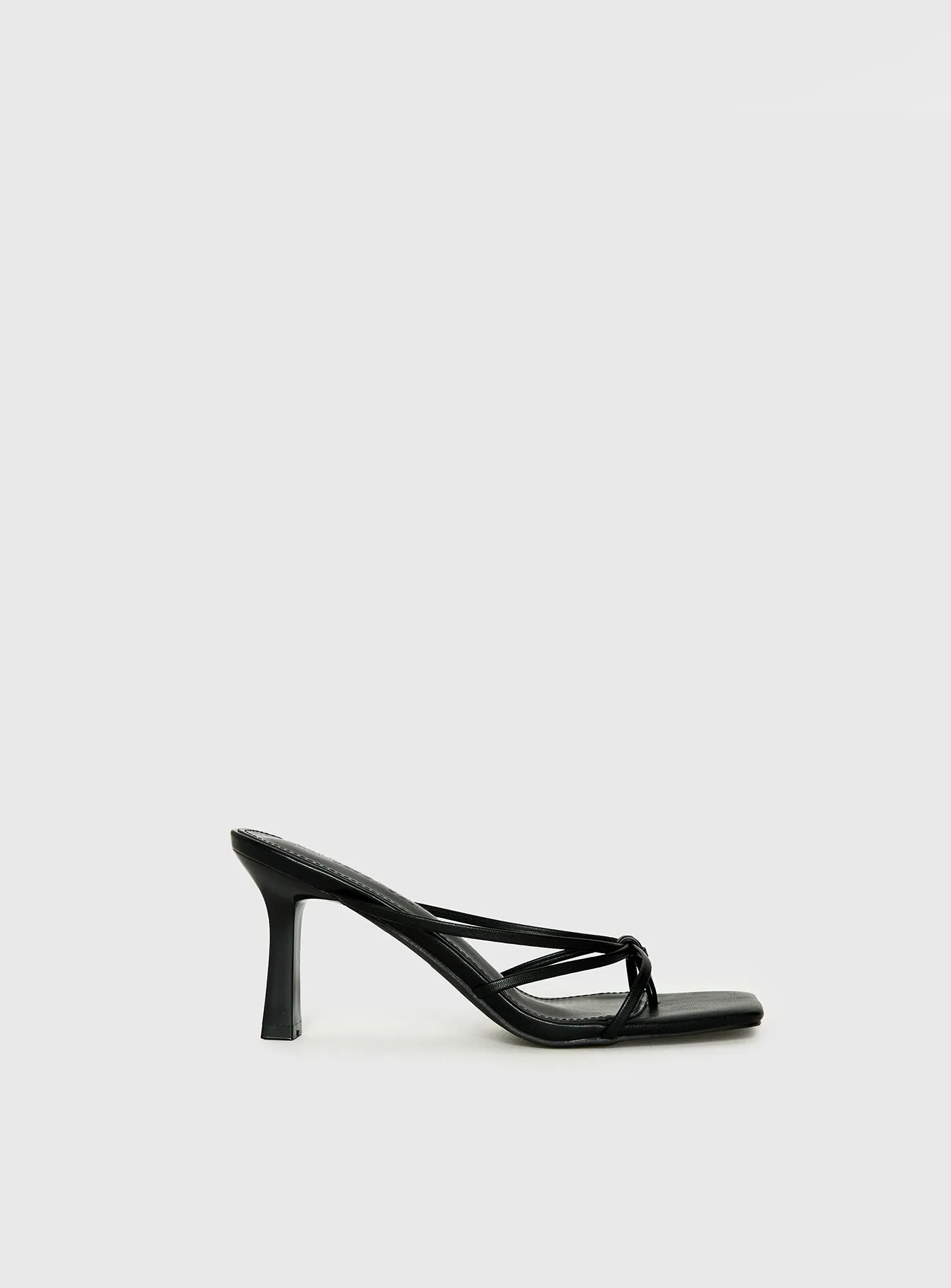 Evena Strappy Heels Black sold by Princess Polly product image thumbnail 2