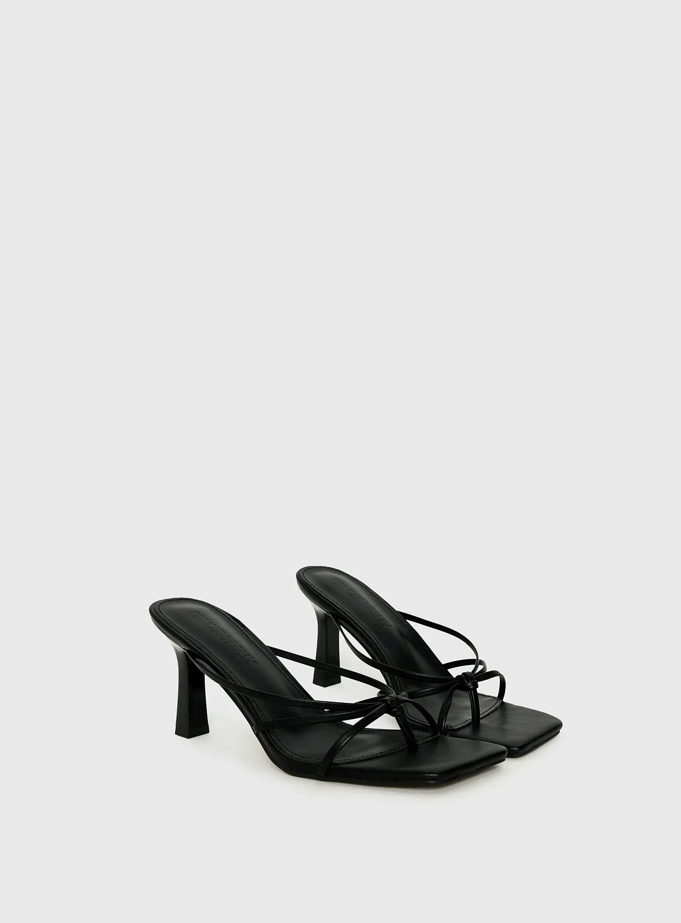 Evena Strappy Heels Black sold by Princess Polly product image thumbnail 3