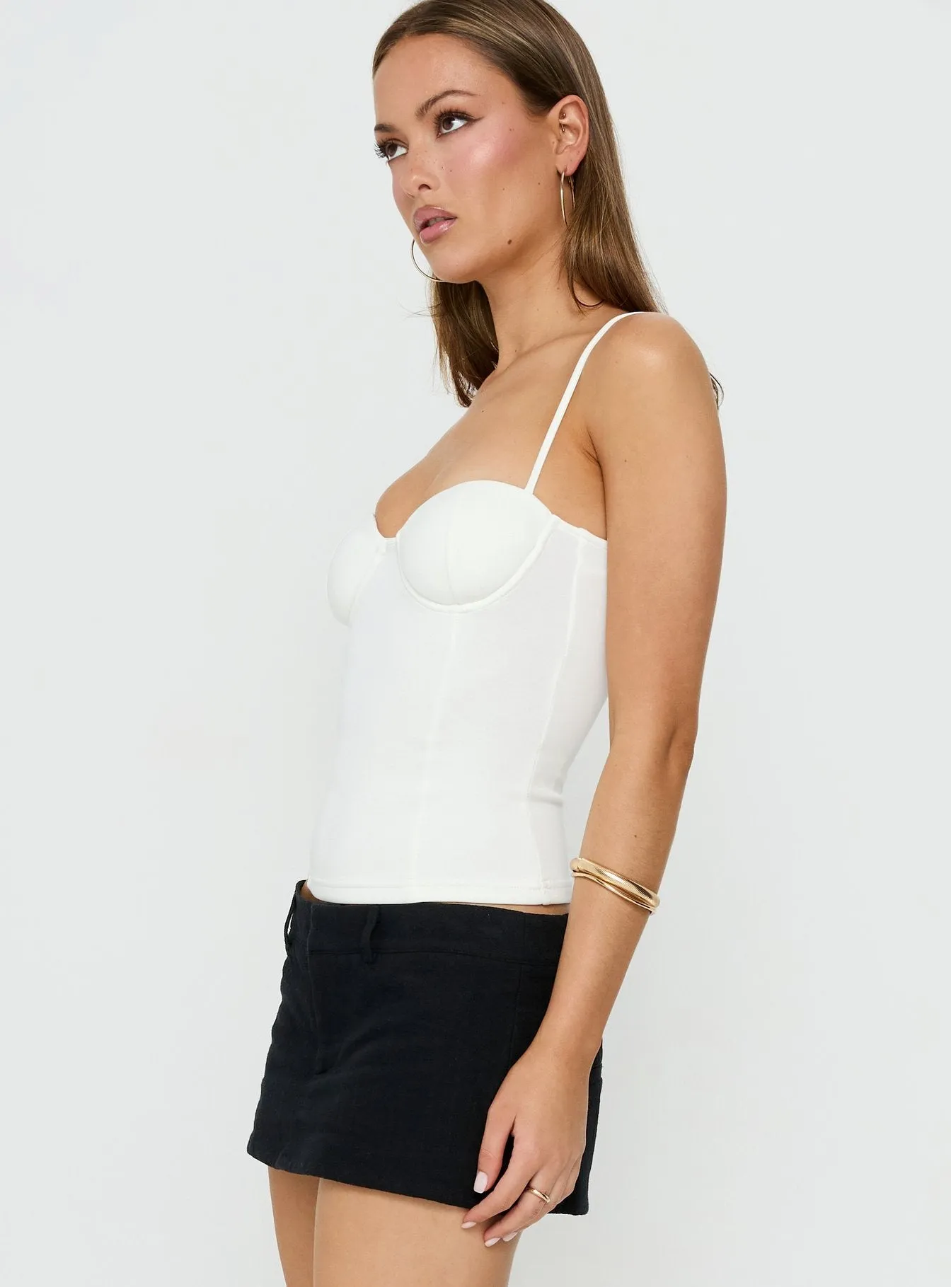 Anataza Underwire Top White sold by Princess Polly product image thumbnail 4