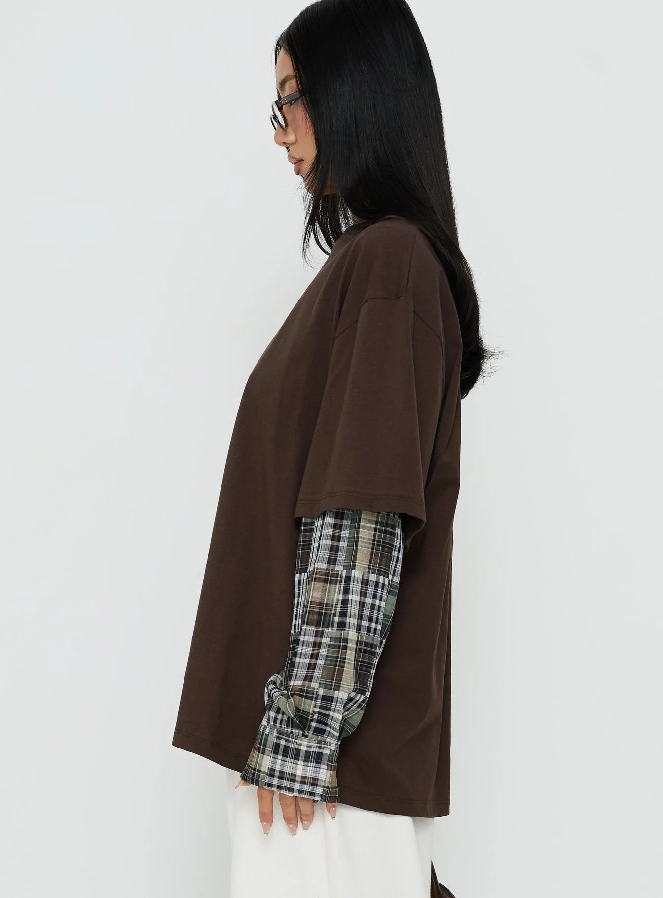 Ashely Shirt Coffee sold by Princess Polly product image thumbnail 4