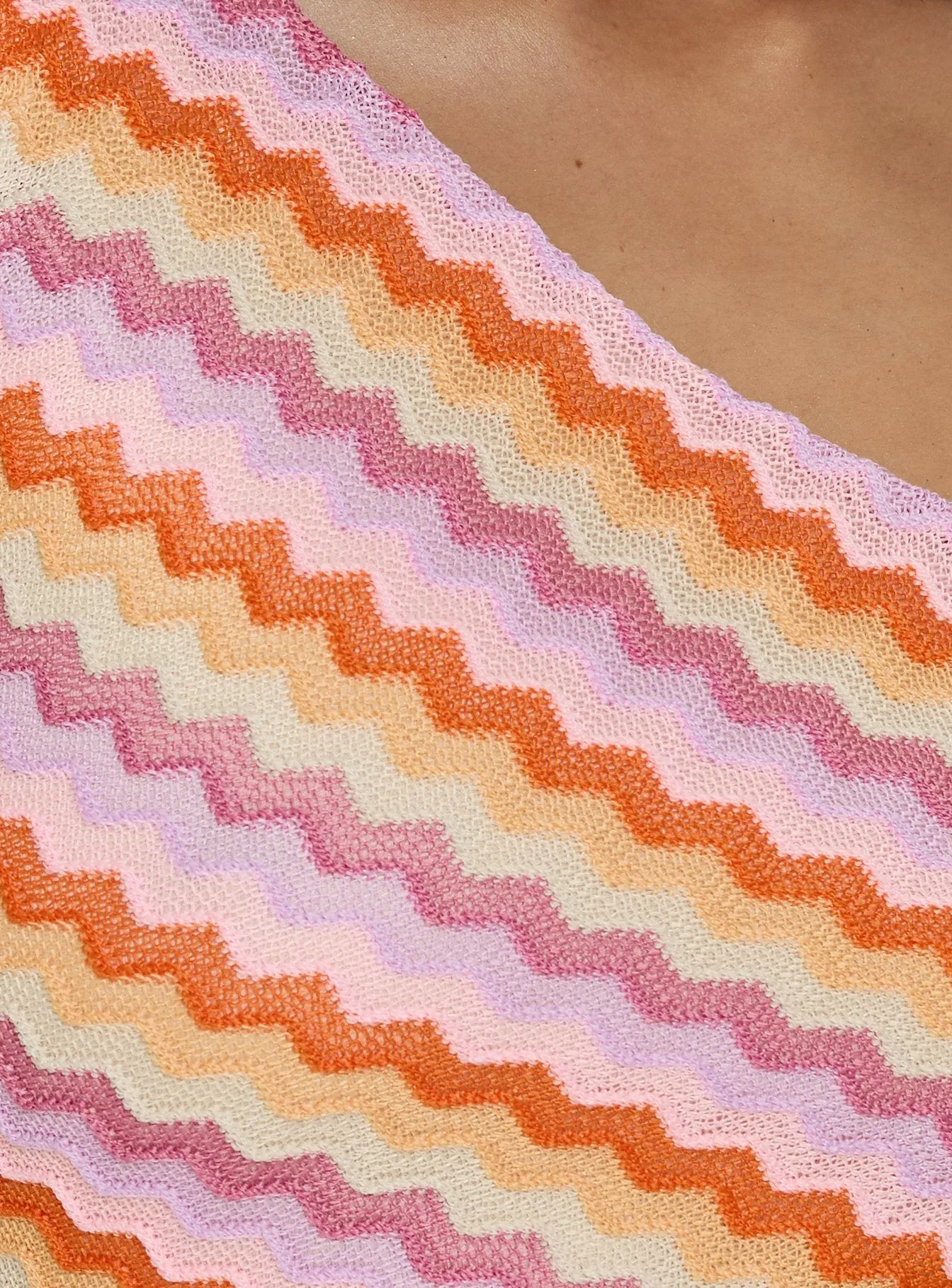 Alisia One Shoulder Knit Mini Dress Pink Stripe sold by Princess Polly product image thumbnail 5