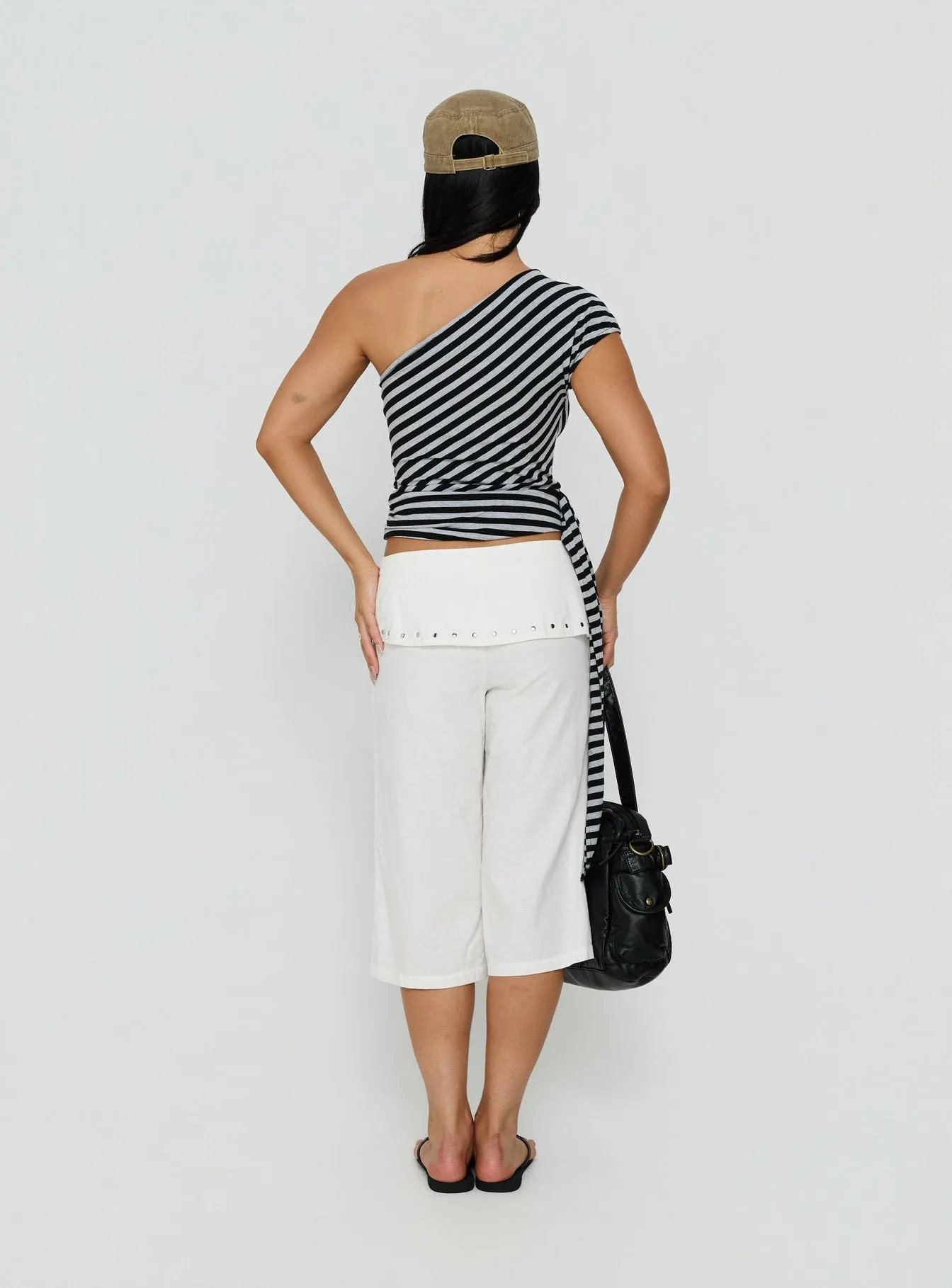 Oren Capri Trouser Ivory sold by Princess Polly product image thumbnail 5