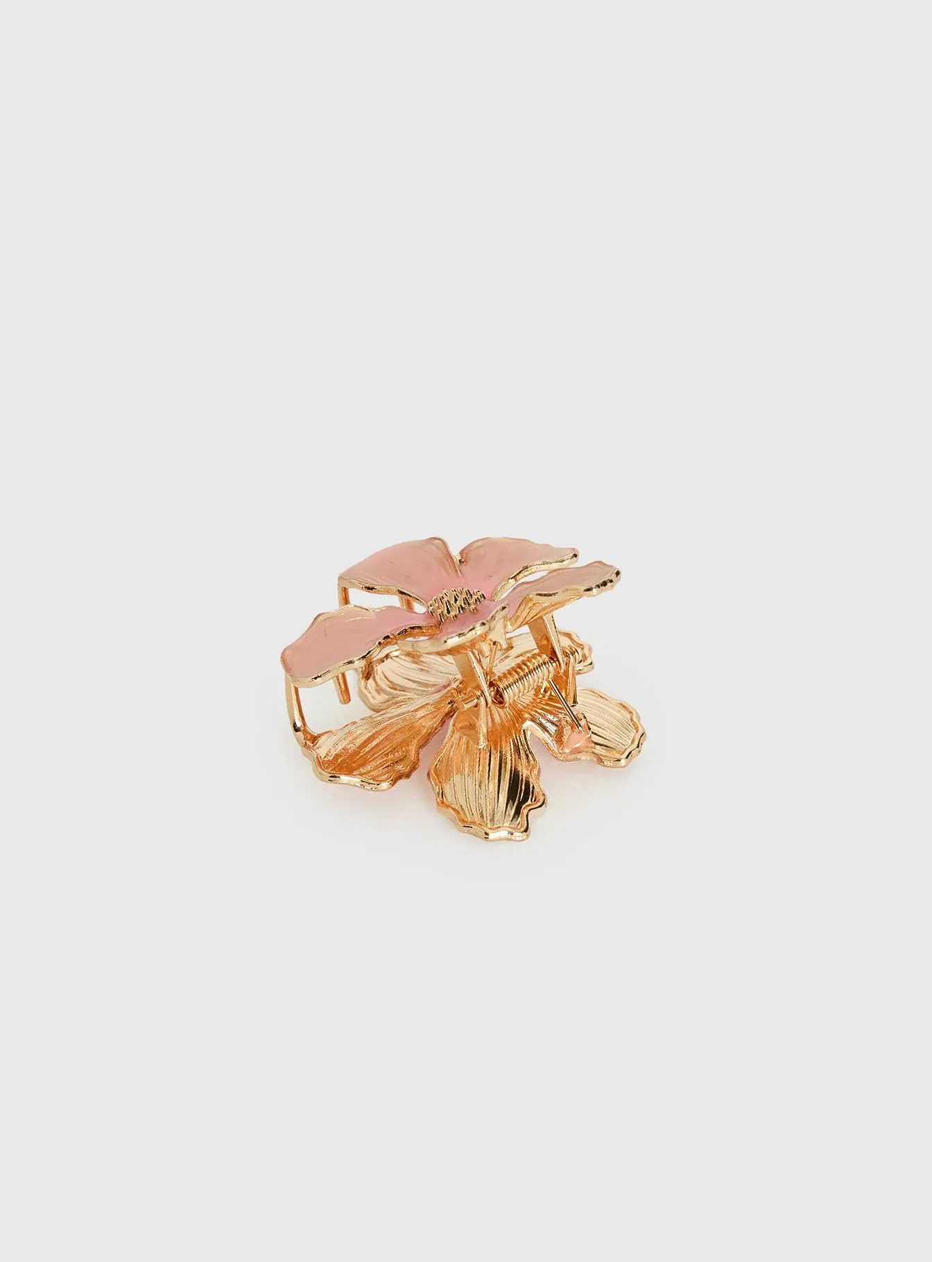 Luhna Floral Claw Clip Orange sold by Princess Polly product image thumbnail 4