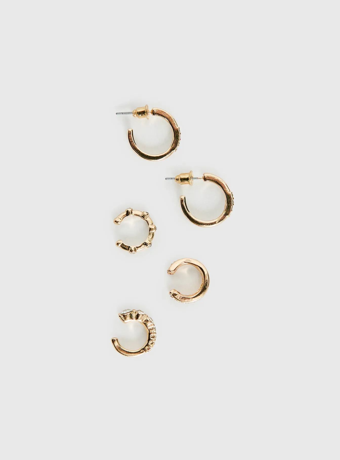 Mylla Cuff And Earring Pack Gold sold by Princess Polly product image thumbnail 4