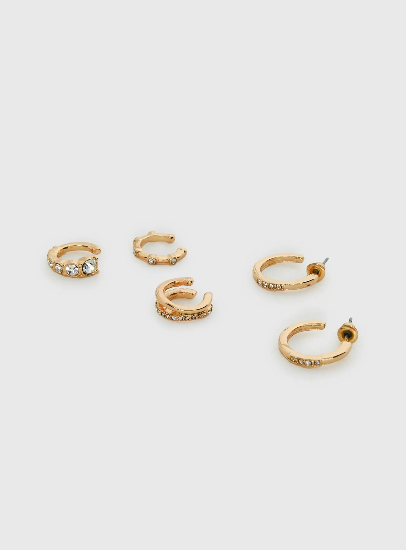 Mylla Cuff And Earring Pack Gold sold by Princess Polly product image thumbnail 2