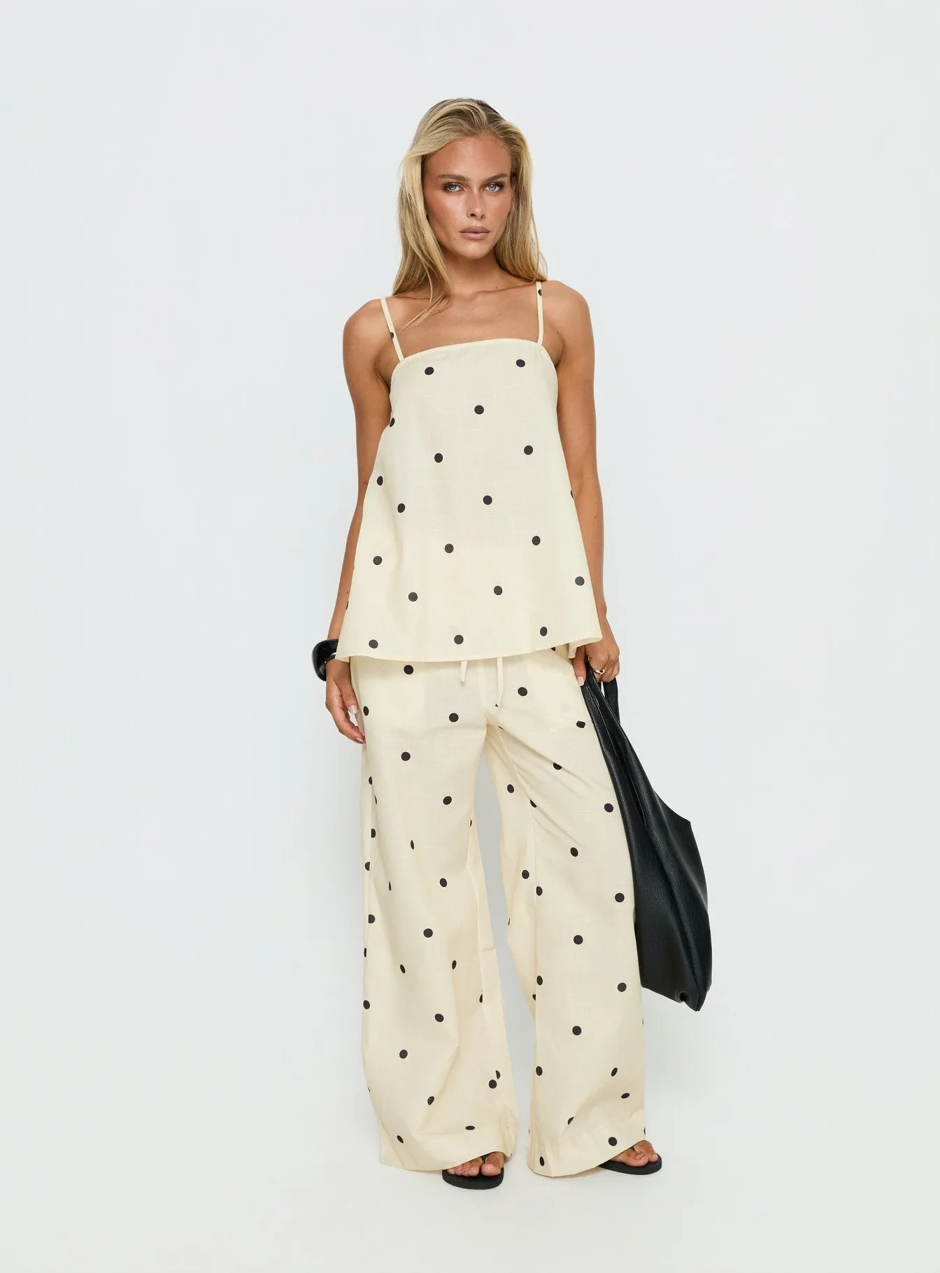 Bellara Longline Cami Top Yellow Polka sold by Princess Polly product image thumbnail 3