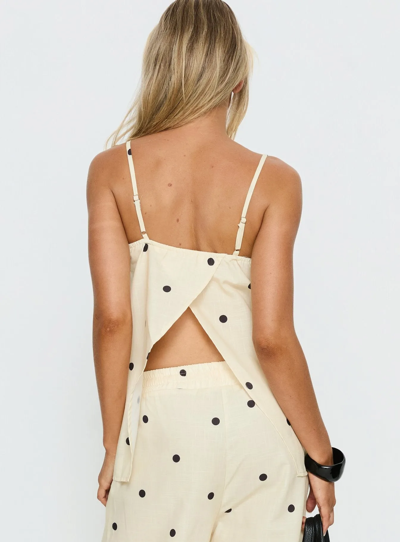 Bellara Longline Cami Top Yellow Polka sold by Princess Polly product image thumbnail 5