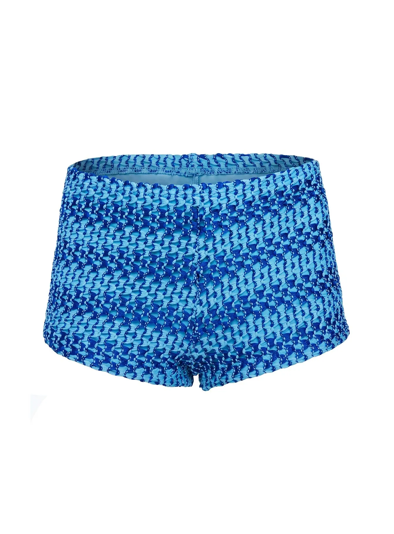 Tan Lines Micro Swim Shorts Blue sold by Princess Polly product image thumbnail 5