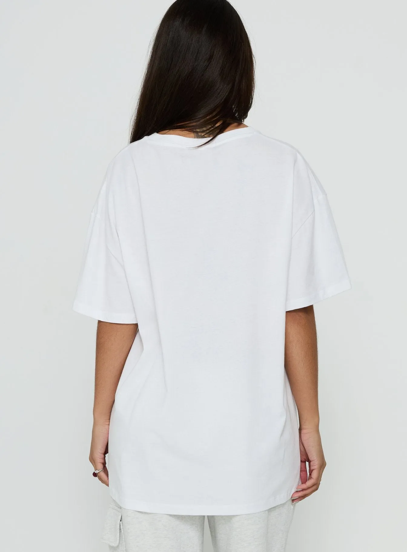 From Elsewhere Oversized Graphic Tee White sold by Princess Polly product image thumbnail 5