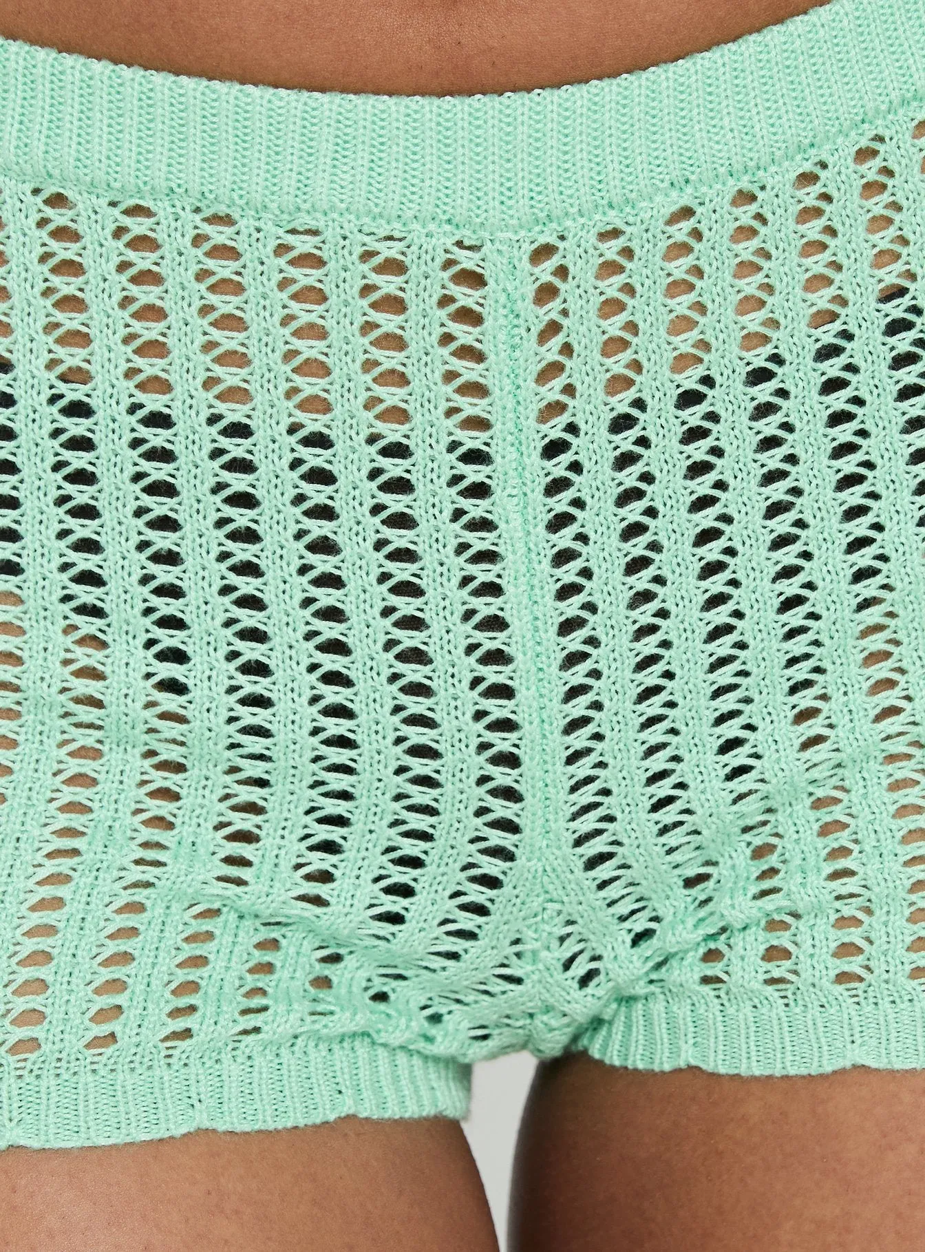 Next Level Knit Shorts Green sold by Princess Polly product image thumbnail 5