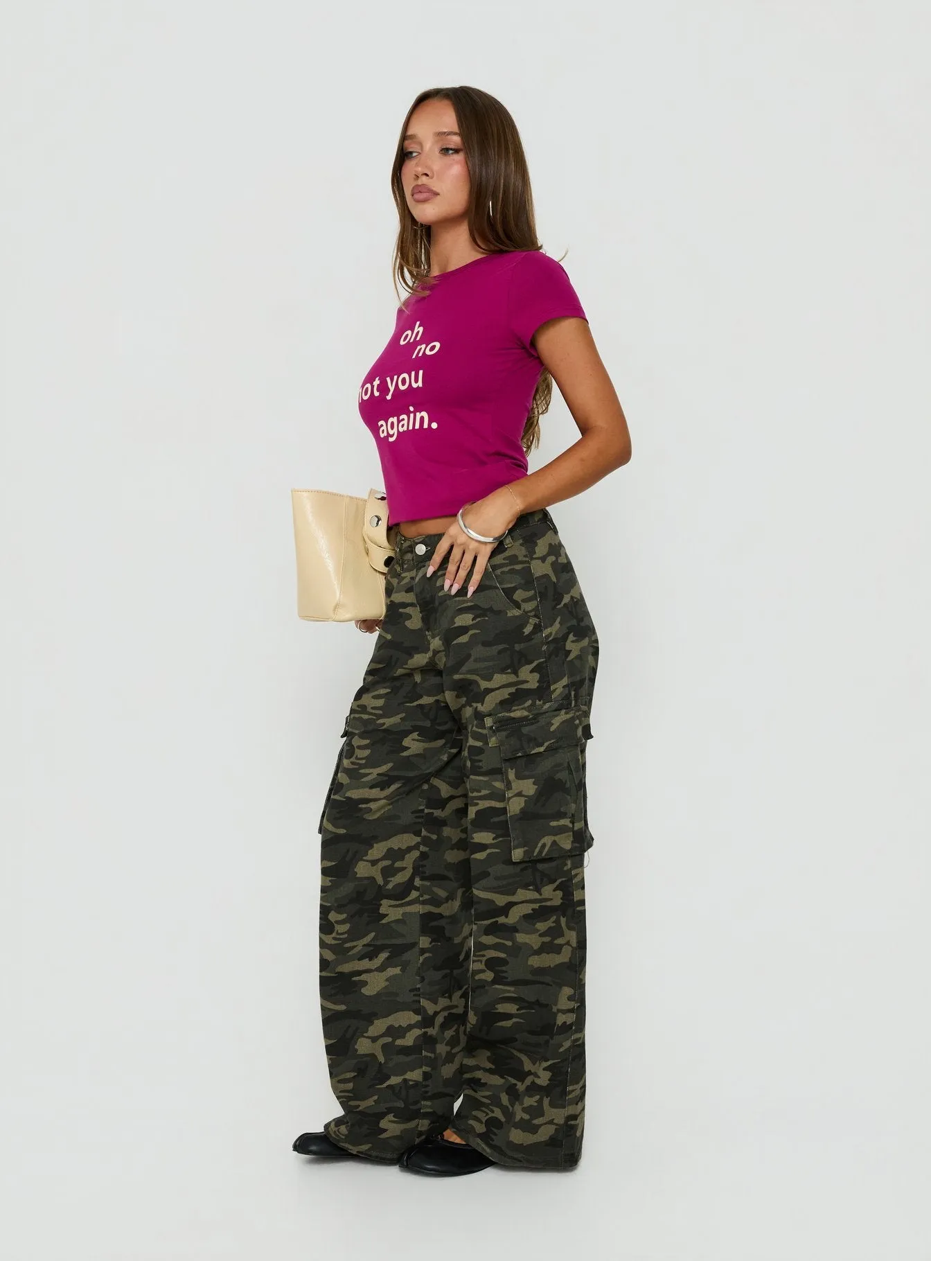 Hudsen Cargo Pants Camo sold by Princess Polly product image thumbnail 4