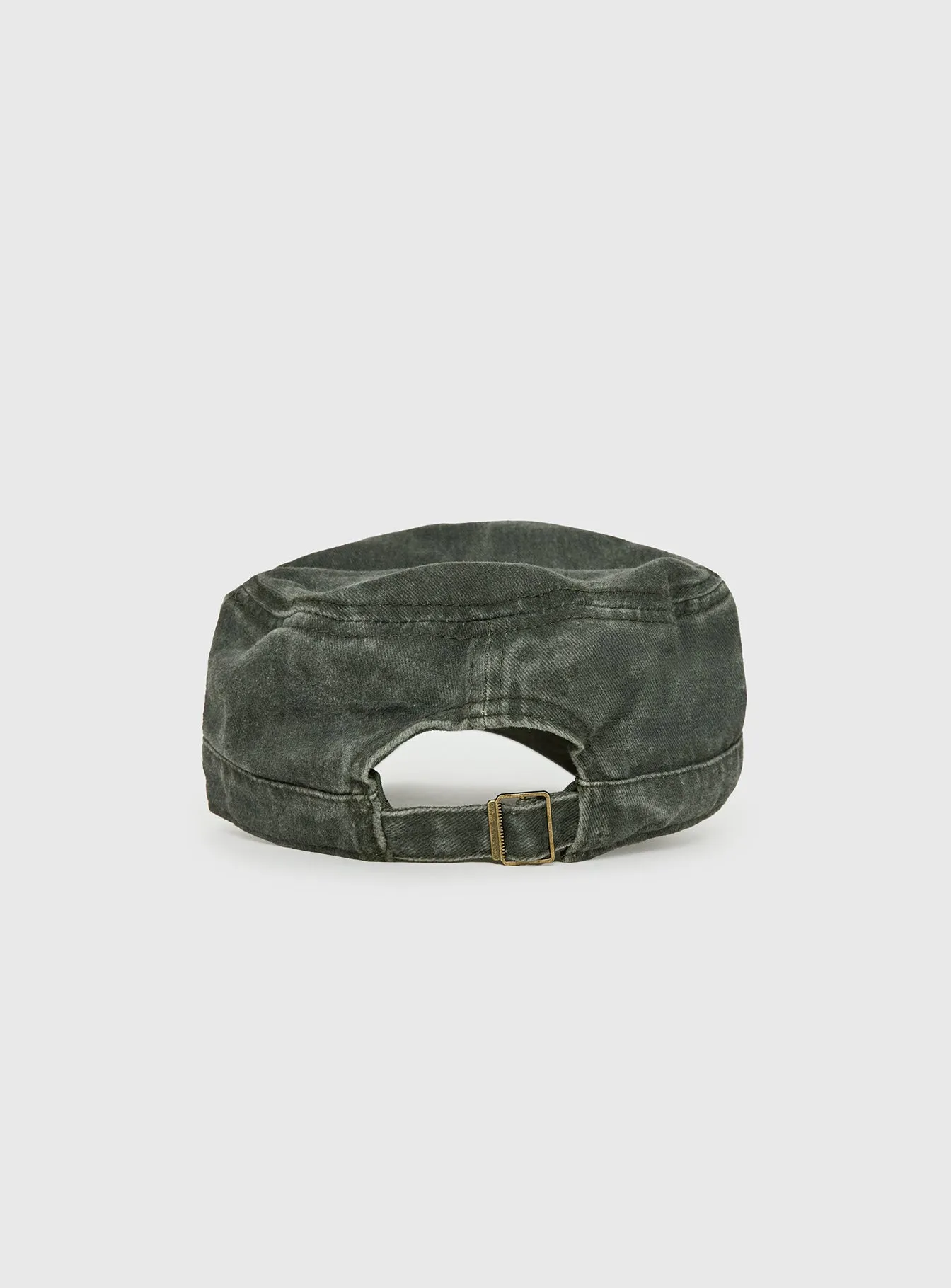 Odera Military Cap Washed Khaki sold by Princess Polly product image thumbnail 4