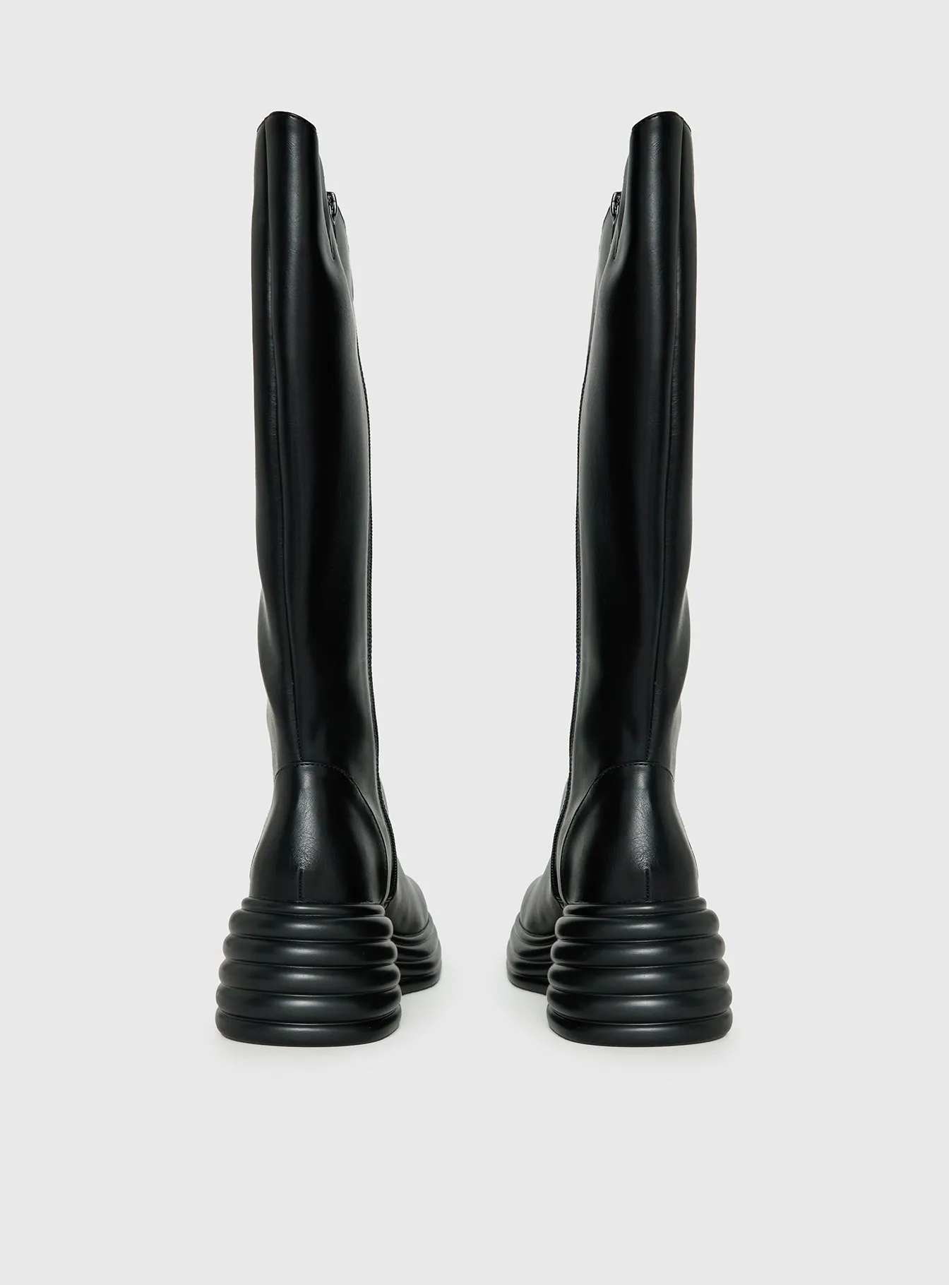 Therapy Frequency Knee High Boots Black sold by Princess Polly product image thumbnail 4