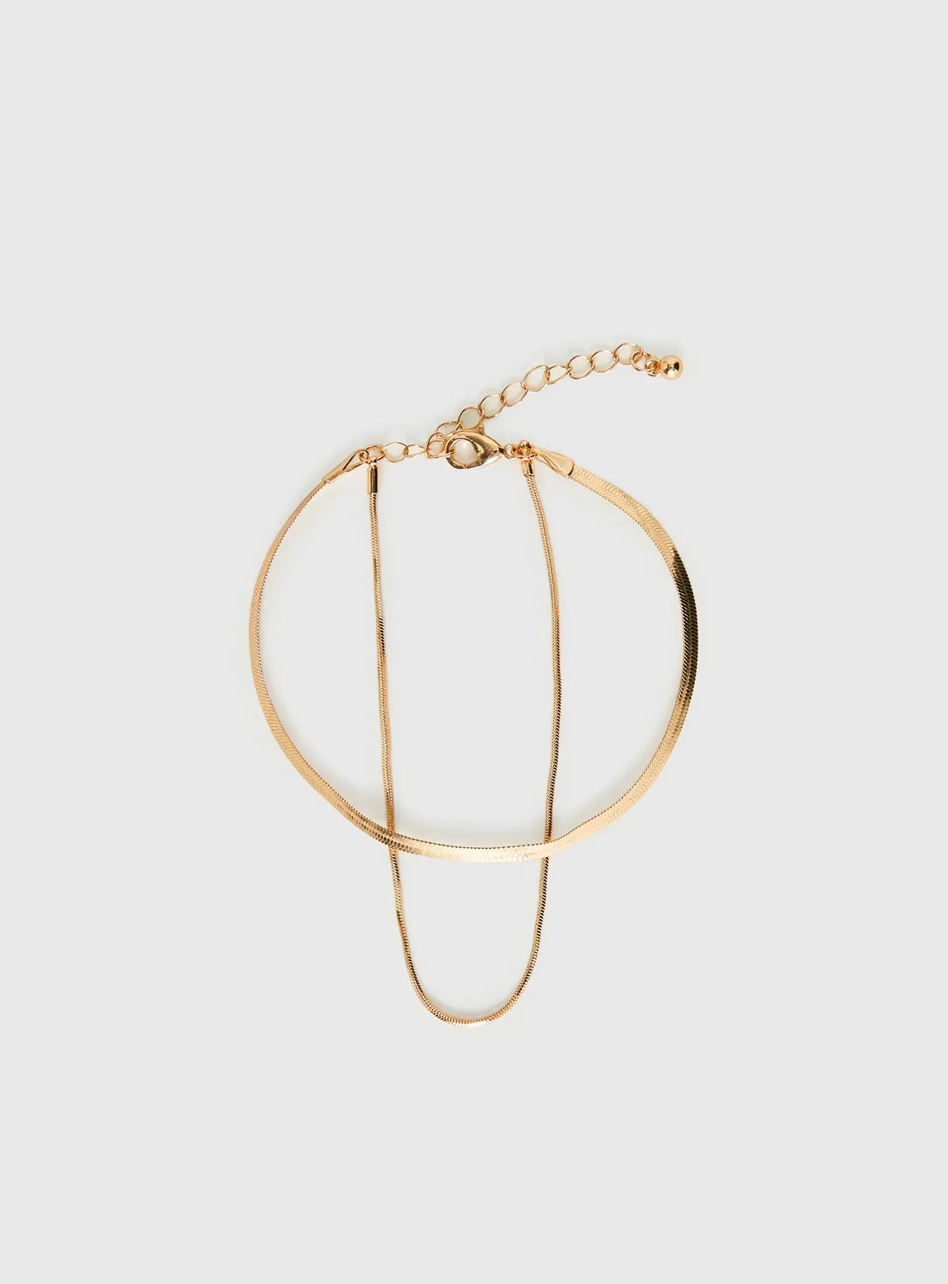 Jadea Anklet Gold sold by Princess Polly product image thumbnail 2
