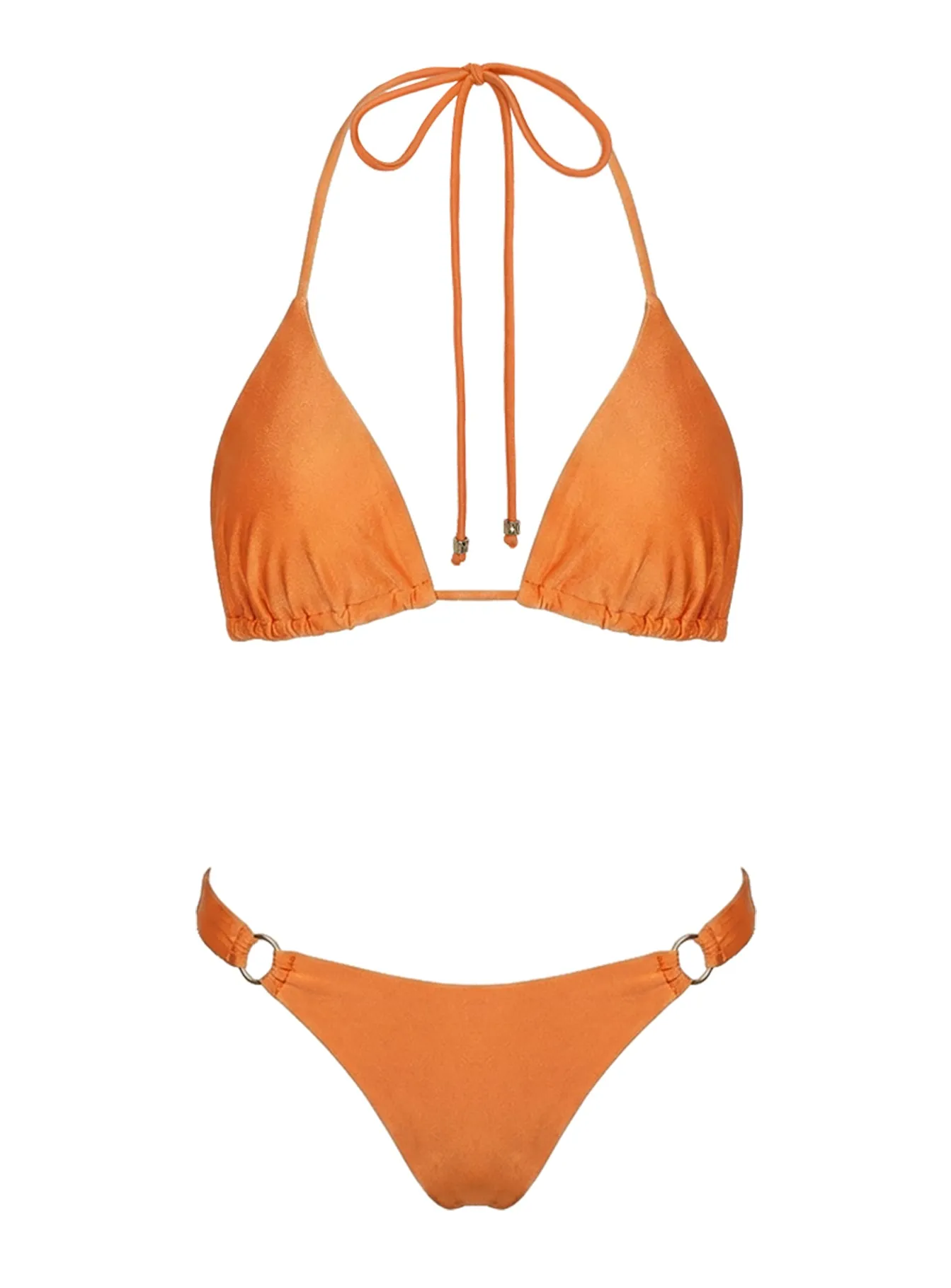 Kennedie Shine High Cut Ring Bikini Bottoms Orange sold by Princess Polly product image thumbnail 5
