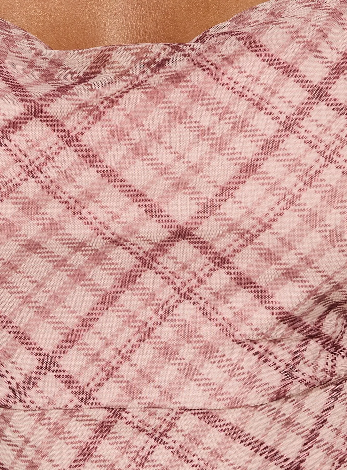 Waverlee Halter Top Pink Check sold by Princess Polly product image thumbnail 5