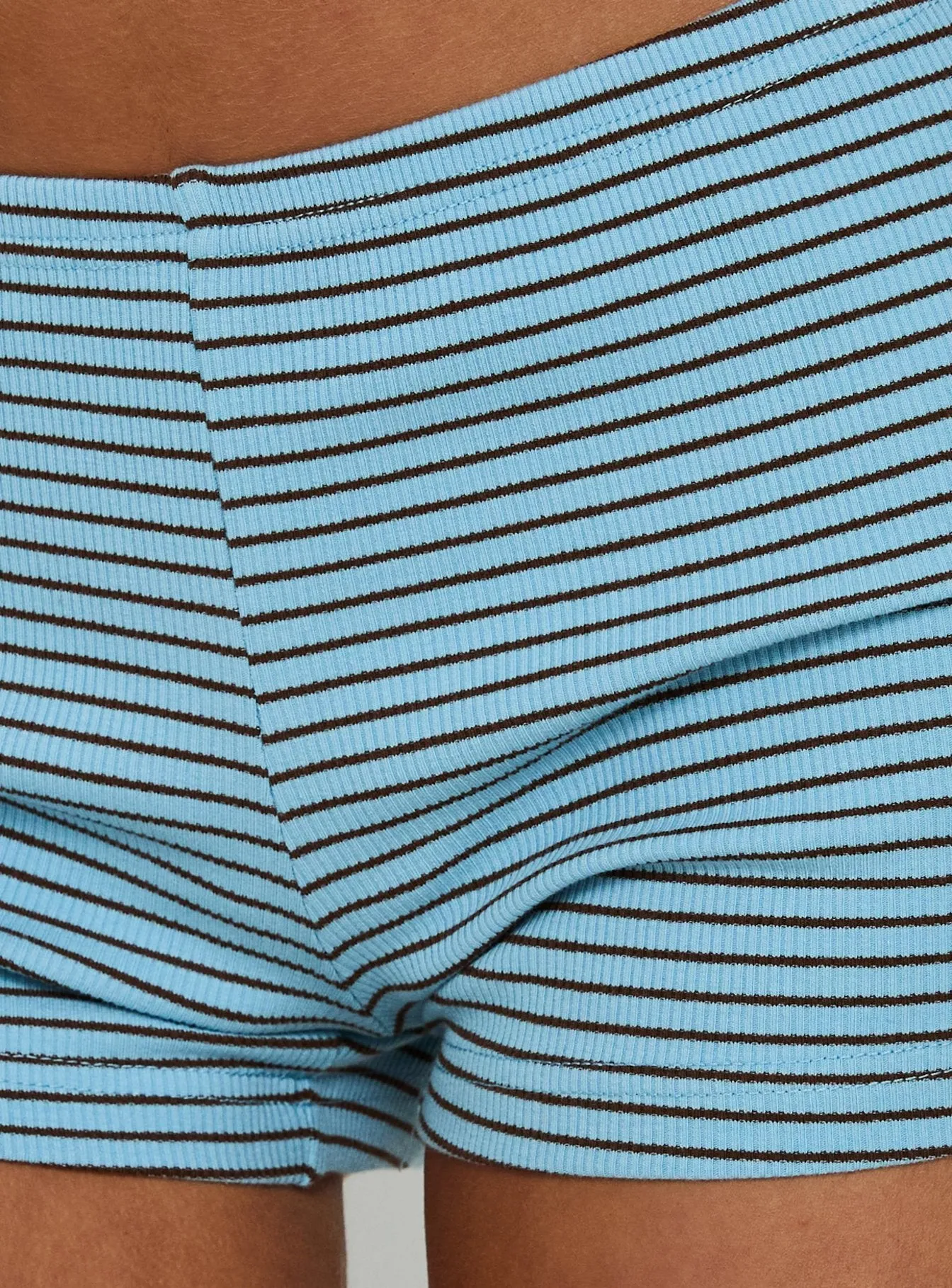 Serafia Micro Shorts Blue Stripe sold by Princess Polly product image thumbnail 5