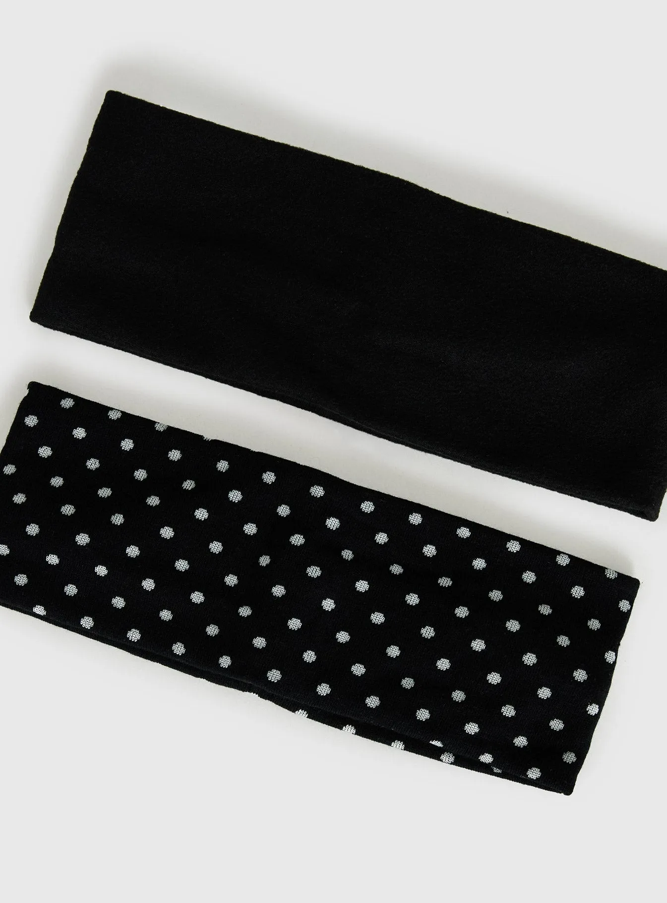 The Juney Headband Pack Black Polka Dot sold by Princess Polly product image thumbnail 3