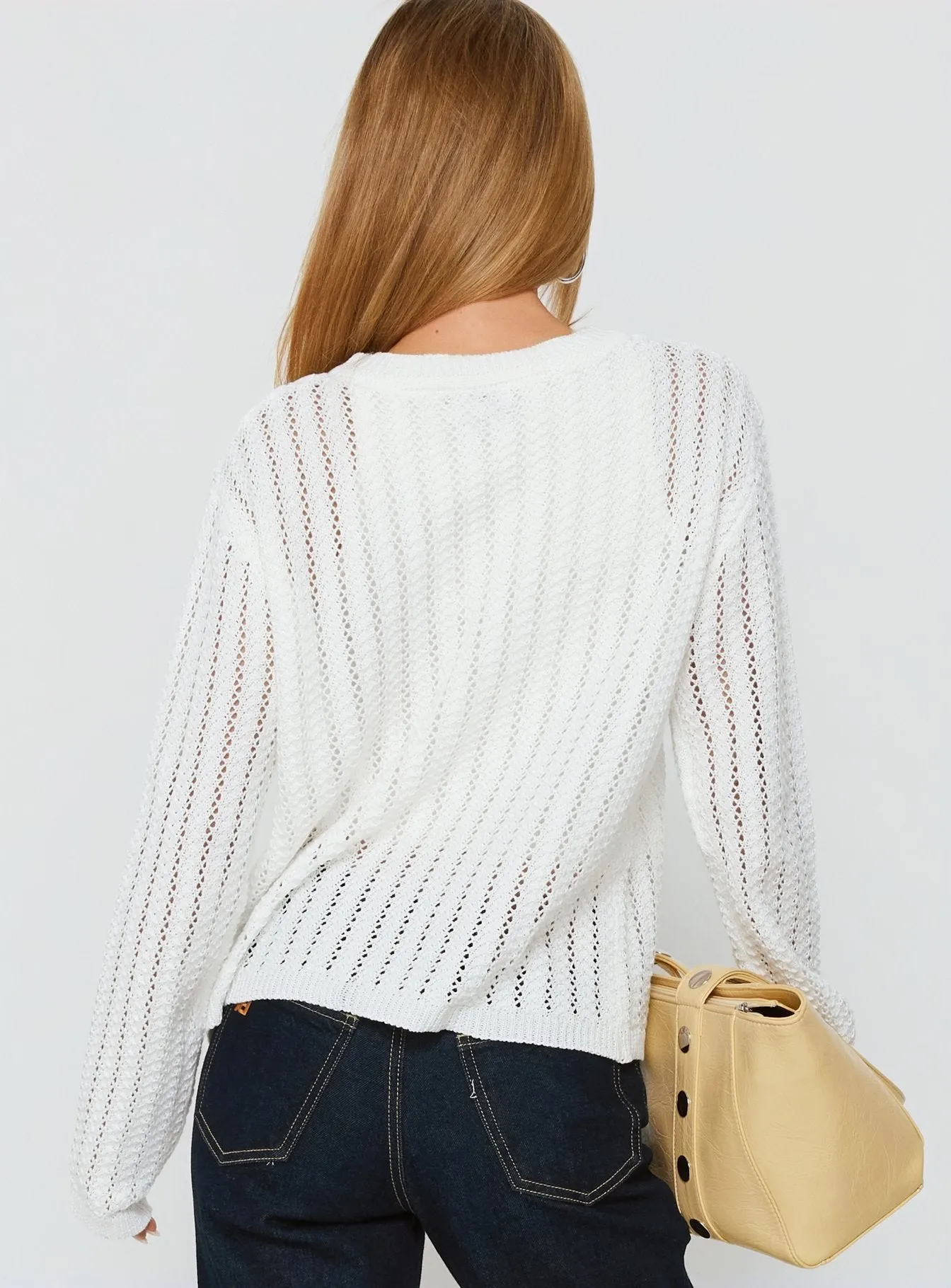 Avalisa Knit Cardigan White sold by Princess Polly product image thumbnail 5