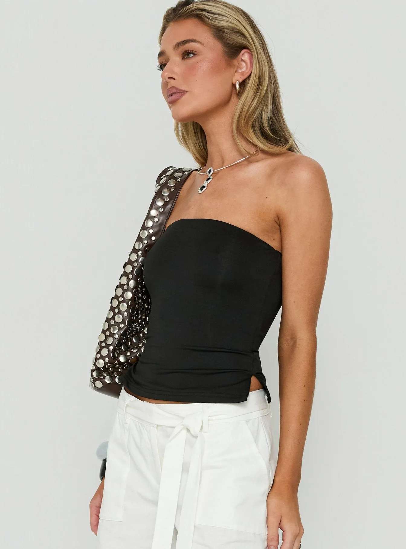 Avedon Strapless Top Black sold by Princess Polly product image thumbnail 4