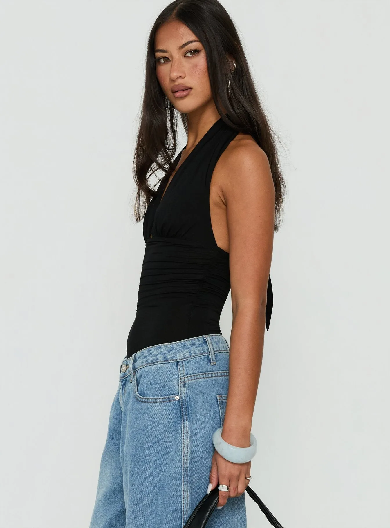 Celinna Multi Wear Bodysuit Black sold by Princess Polly product image thumbnail 3