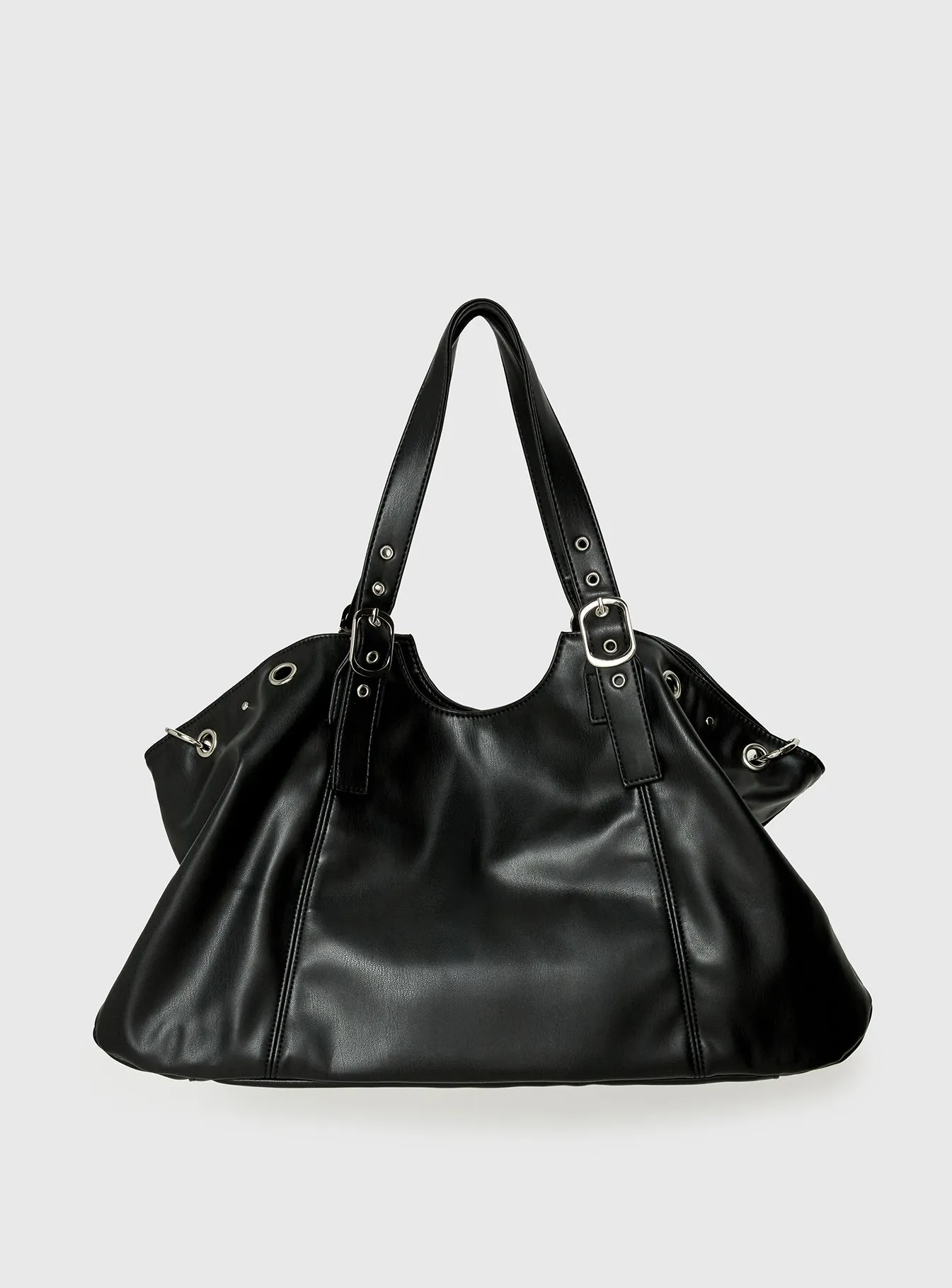 Amaria Buckle Detail Shoulder Bag Black sold by Princess Polly product image thumbnail 2