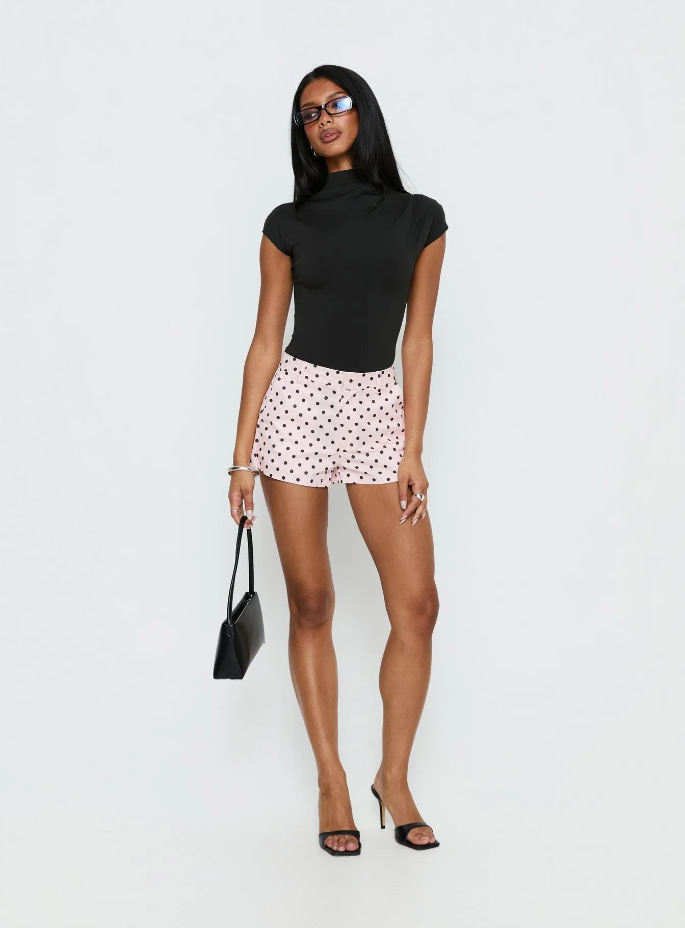 Swayer Micro Short Pink Polka Dot sold by Princess Polly product image thumbnail 3