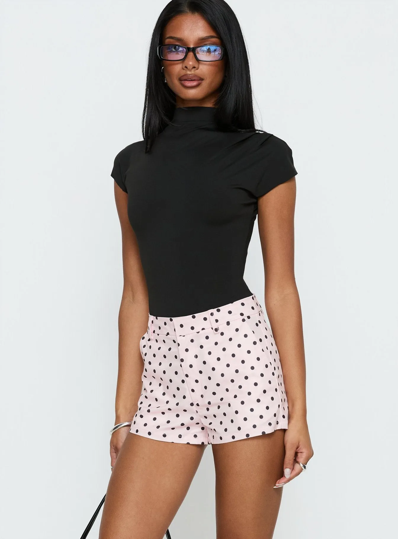 Swayer Micro Short Pink Polka Dot sold by Princess Polly product image thumbnail 4