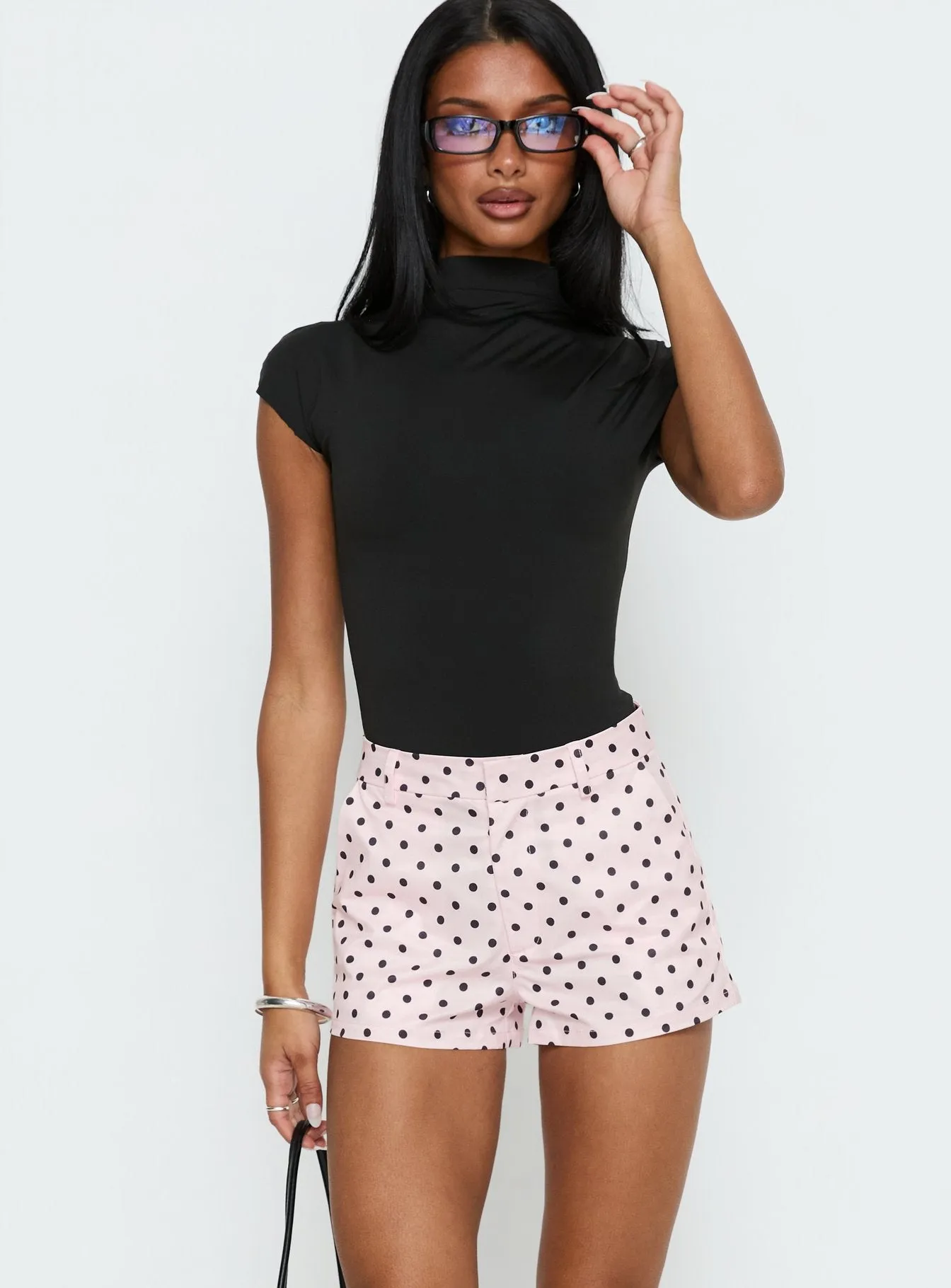 Swayer Micro Short Pink Polka Dot sold by Princess Polly product image thumbnail 2