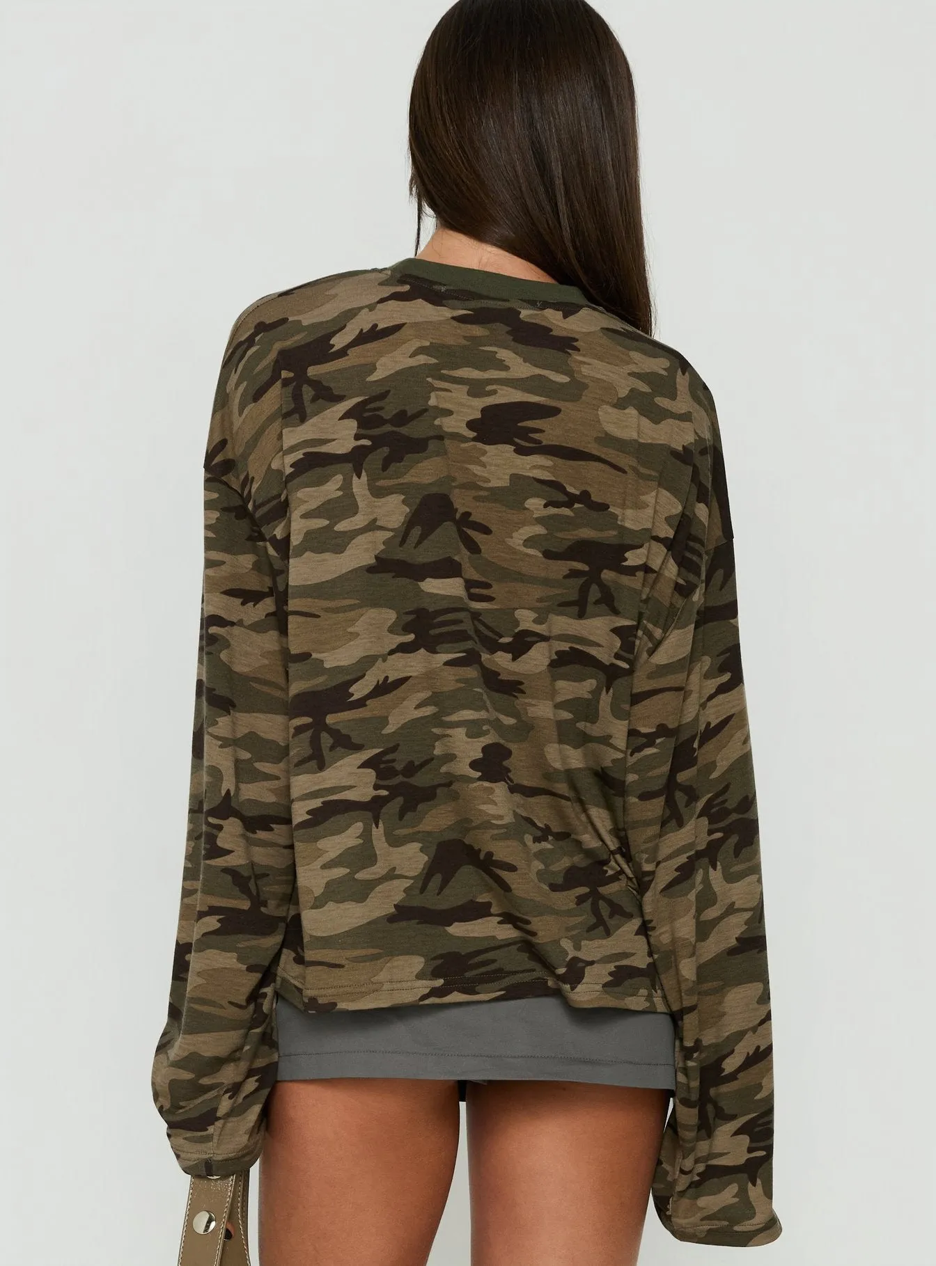 Bloom Long Sleeve Top Camo sold by Princess Polly product image thumbnail 5