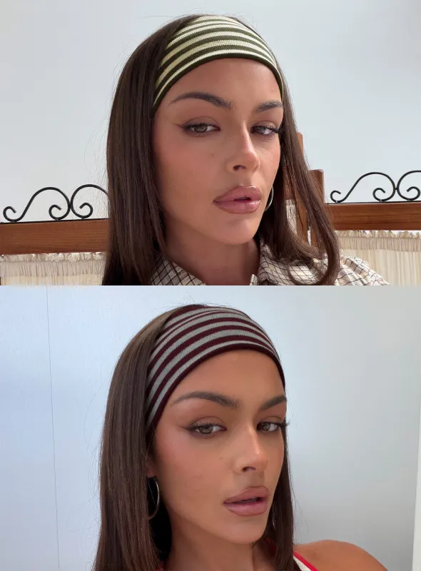 Gabriela Headband Pack Multi Stripe made by Princess Polly