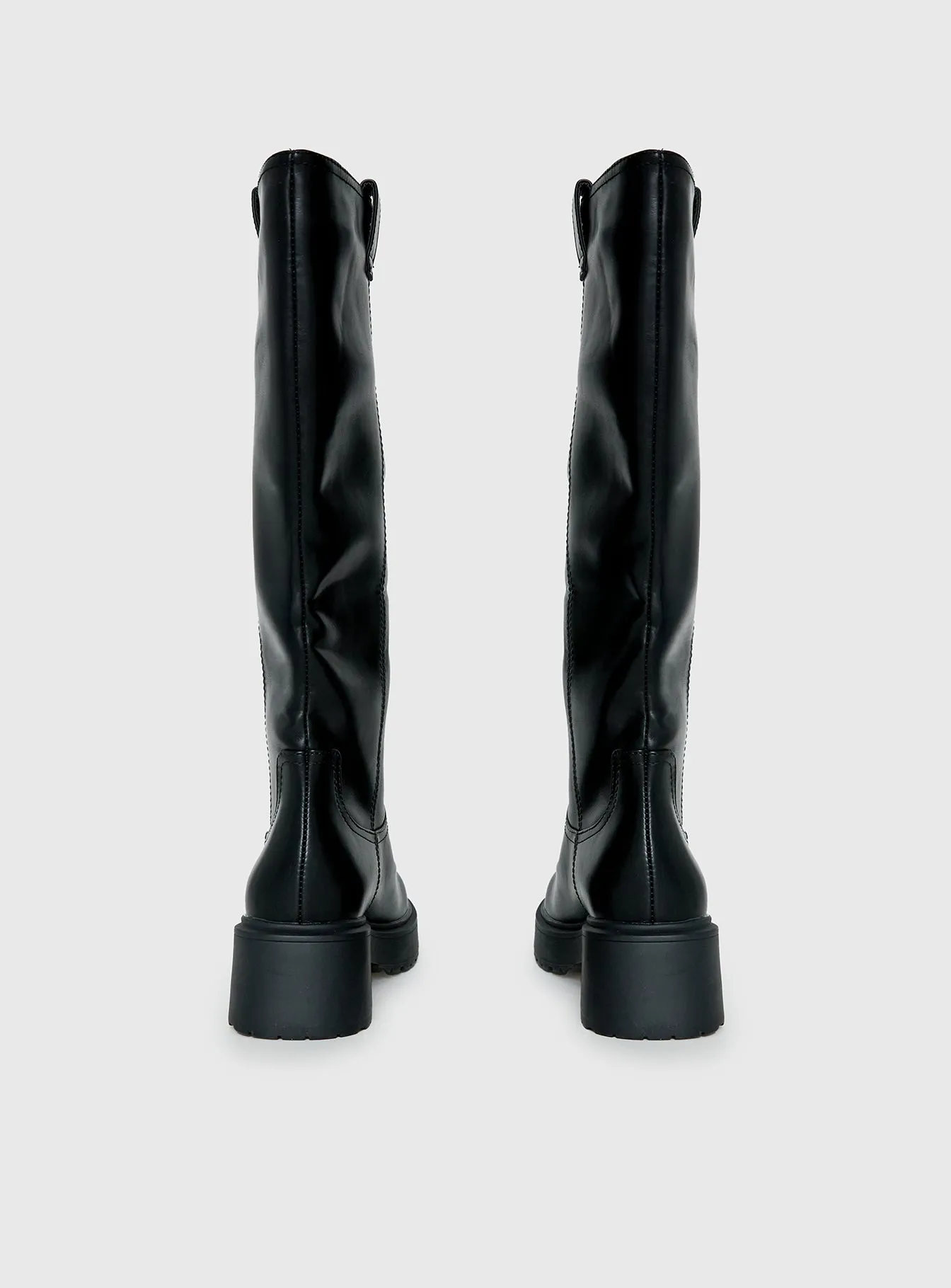 Lucia Knee High Boots Black sold by Princess Polly product image thumbnail 4