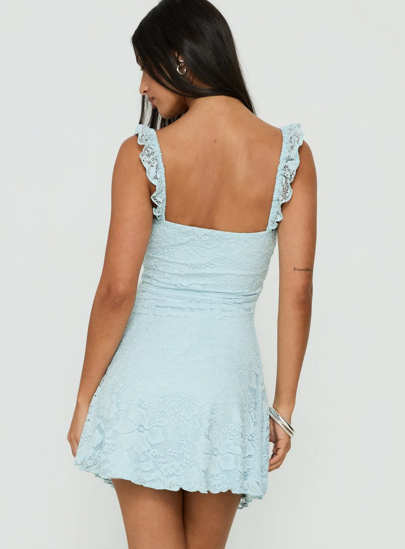 Beacall Mini Dress Blue sold by Princess Polly product image thumbnail 5