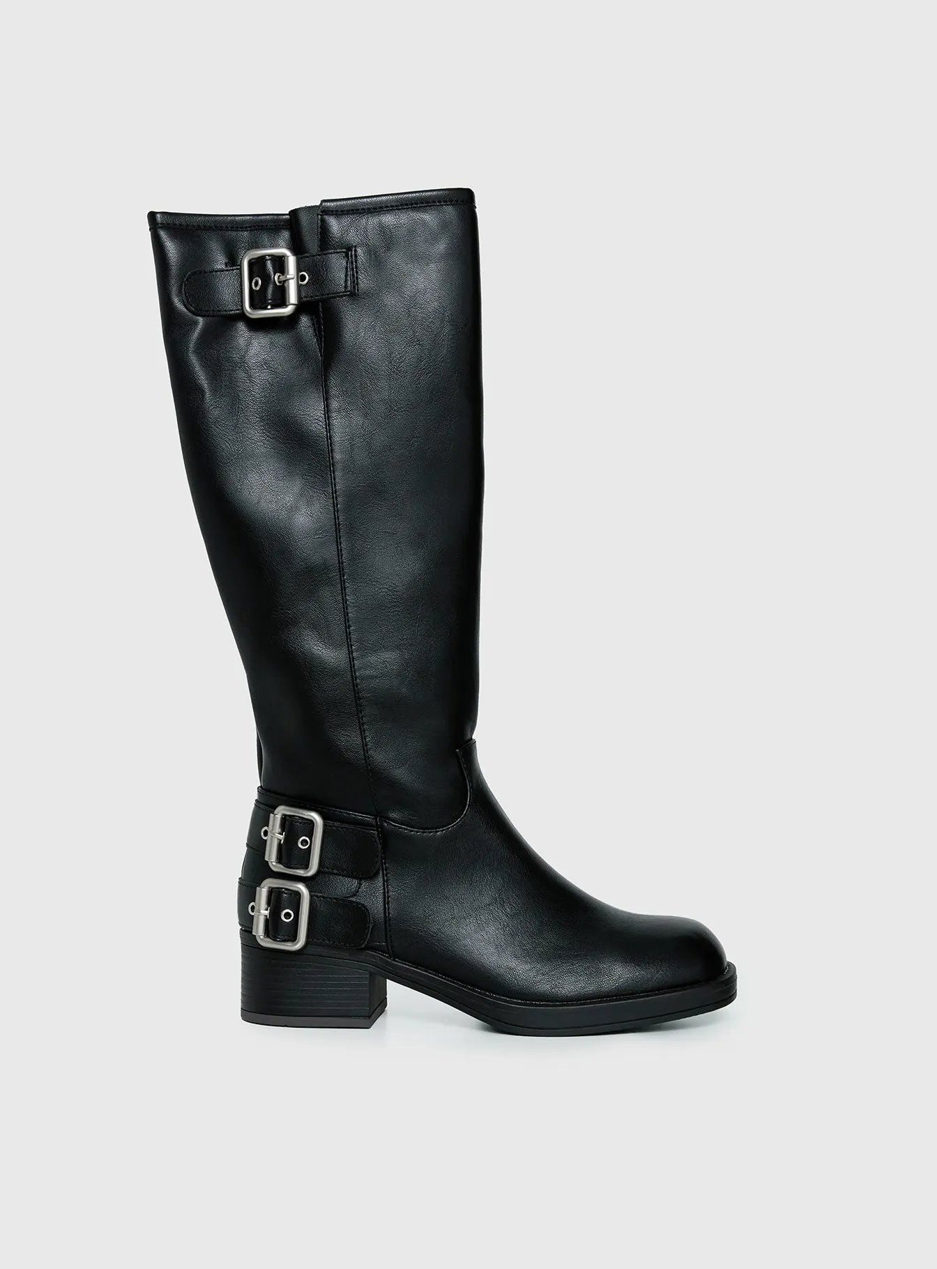 Therapy Form Boots Worn Black sold by Princess Polly