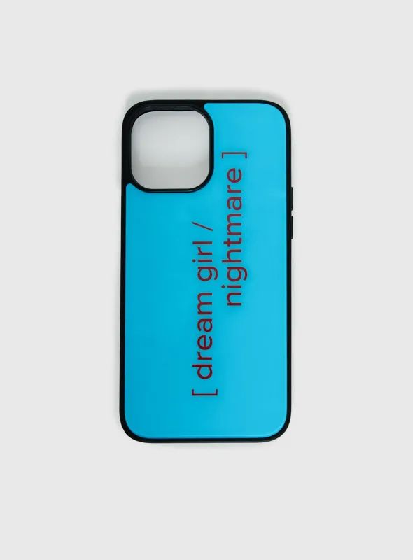 Your Dream Girl iPhone Case Blue / Red made by Princess Polly