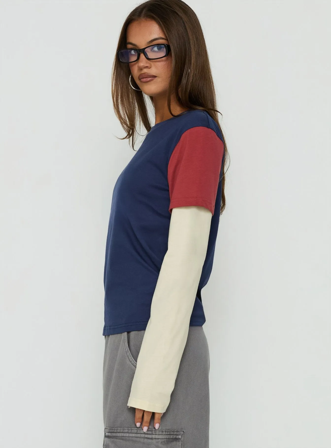 The Brass Long Sleeve Top Multi sold by Princess Polly product image thumbnail 4
