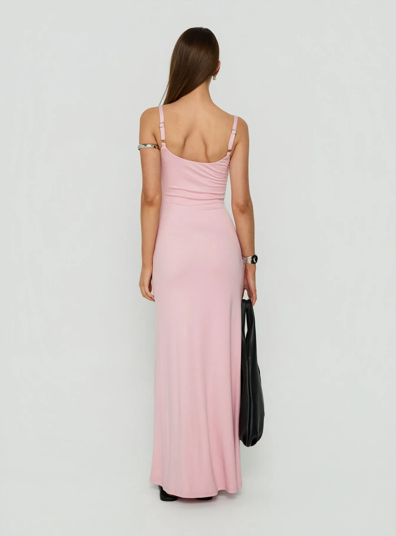 Elecia Scoop Maxi Dress Marshmallow Pink sold by Princess Polly product image thumbnail 4