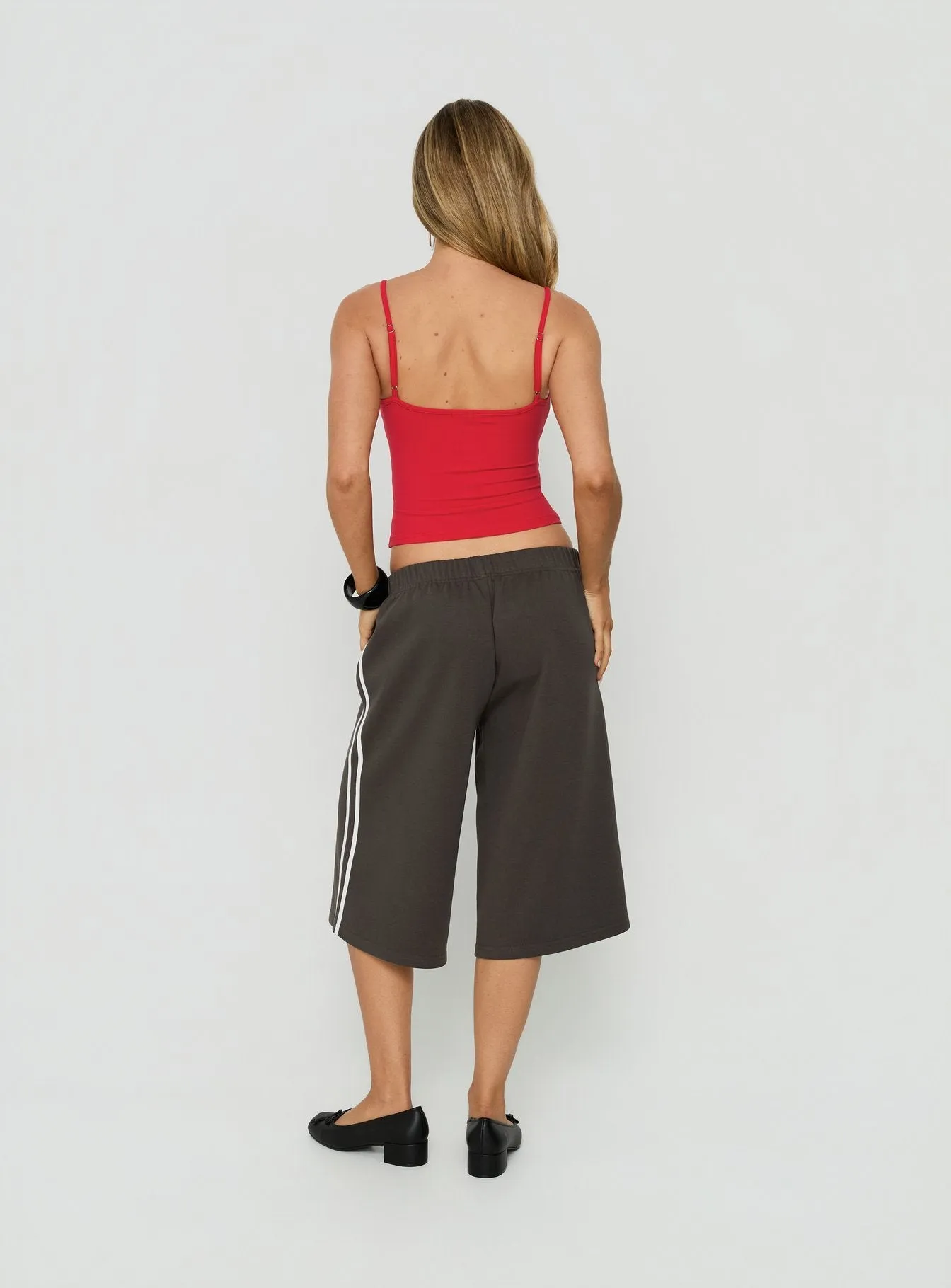 Sayllor Longline Sweat Shorts Iron Grey sold by Princess Polly product image thumbnail 5