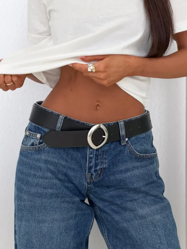 Marlah Belt Black made by Princess Polly