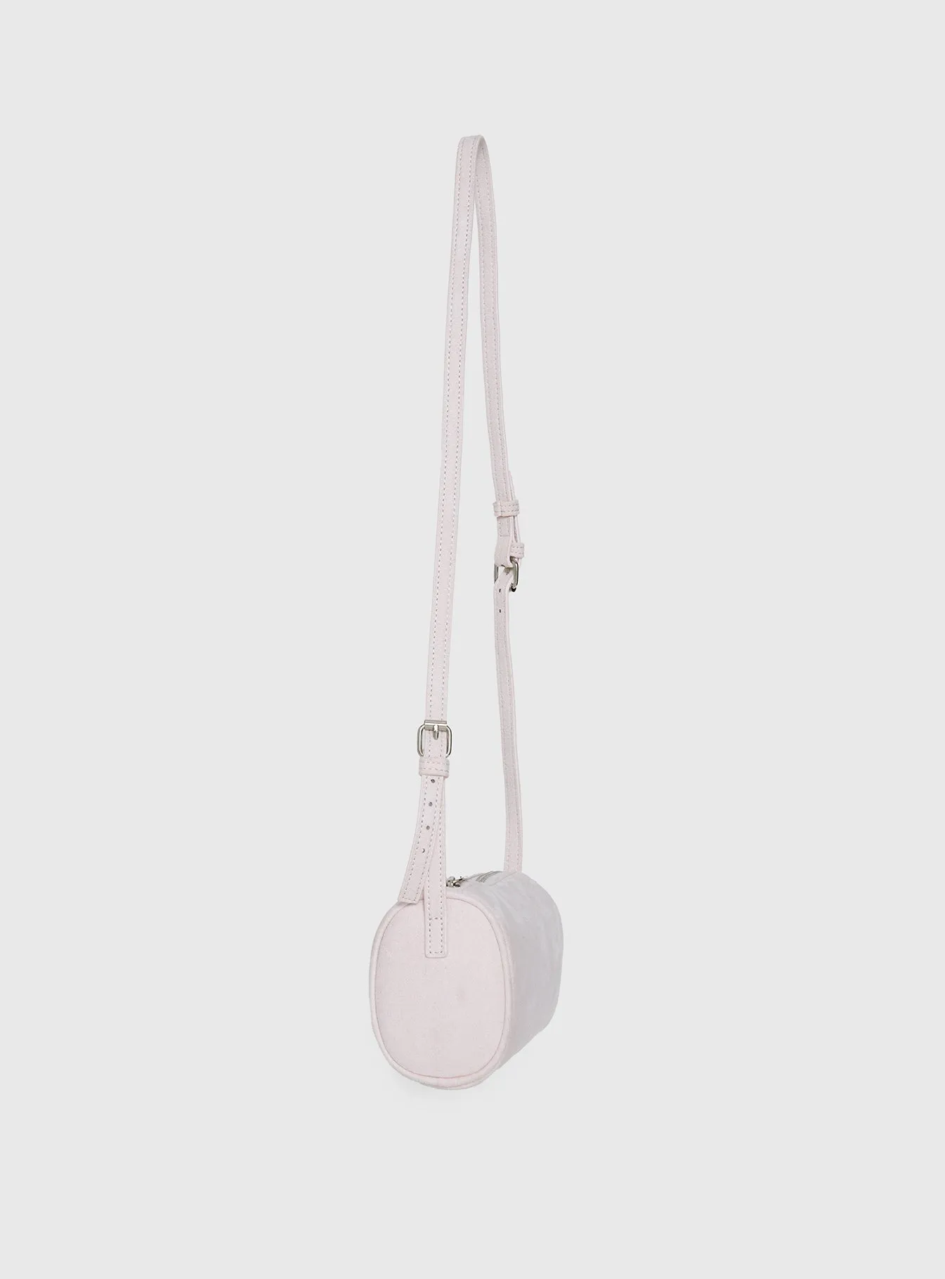 Ettalie Faux Suede Shoulder Bag Pink sold by Princess Polly product image thumbnail 3