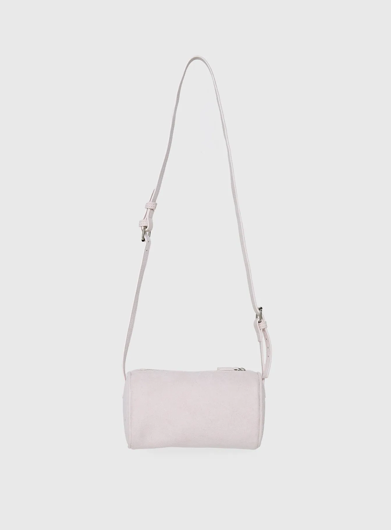 Ettalie Faux Suede Shoulder Bag Pink sold by Princess Polly product image thumbnail 4